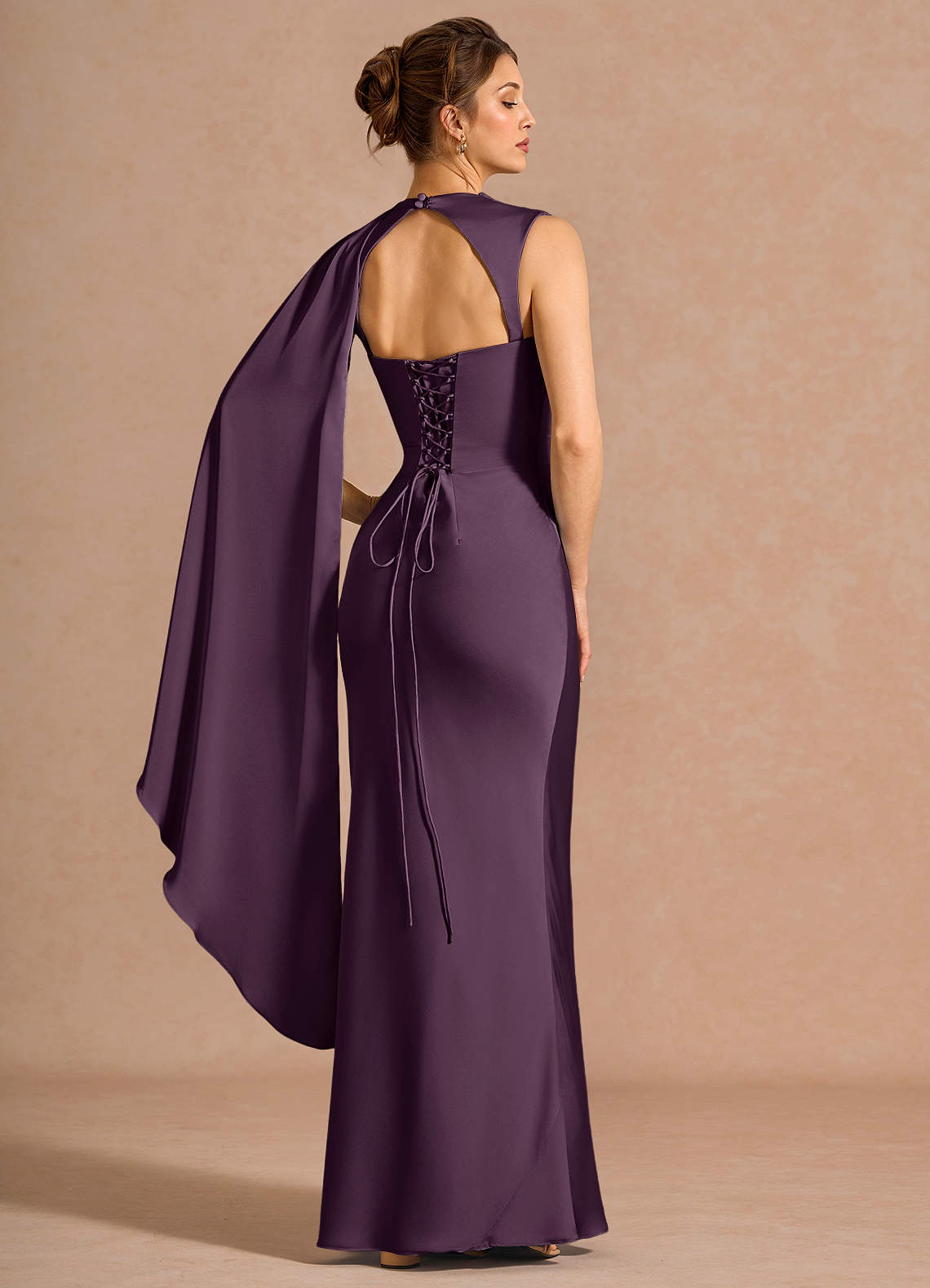 dark purple dress bridesmaid Dark Eggplant Purple Bridesmaid Dresses