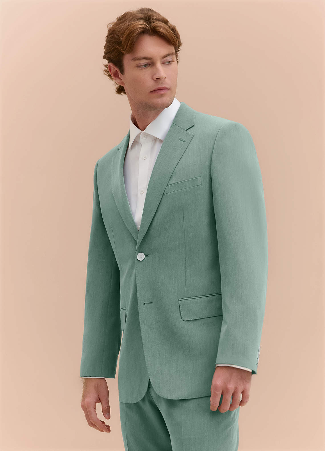 front William Matcha Comfort Blend Suit