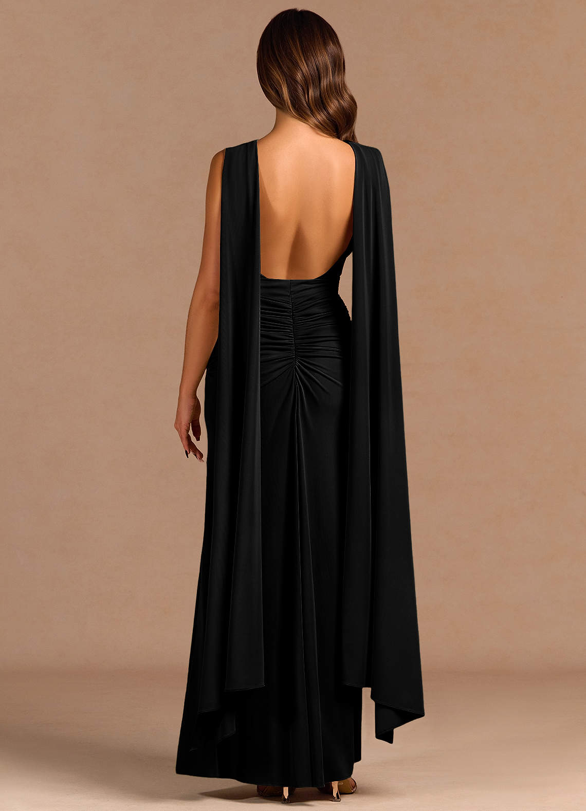 Alessia Black Maxi Dress Ready to Ship | Azazie
