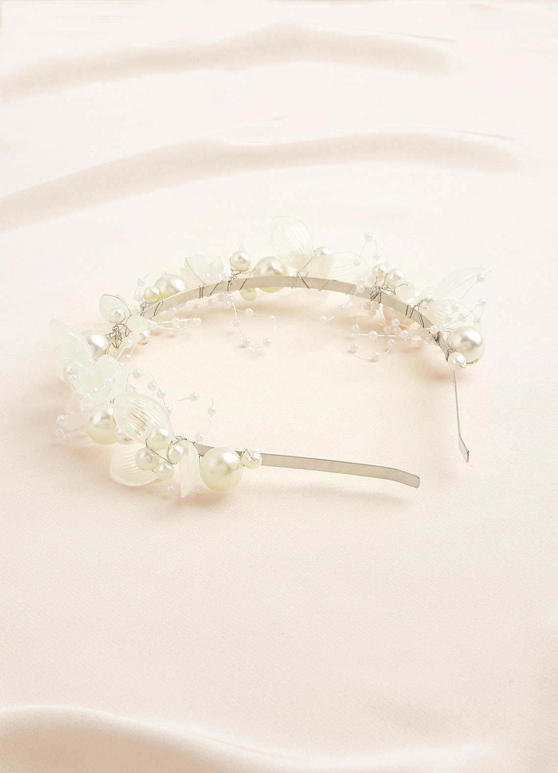 Pearl Floral Headband | Azazie