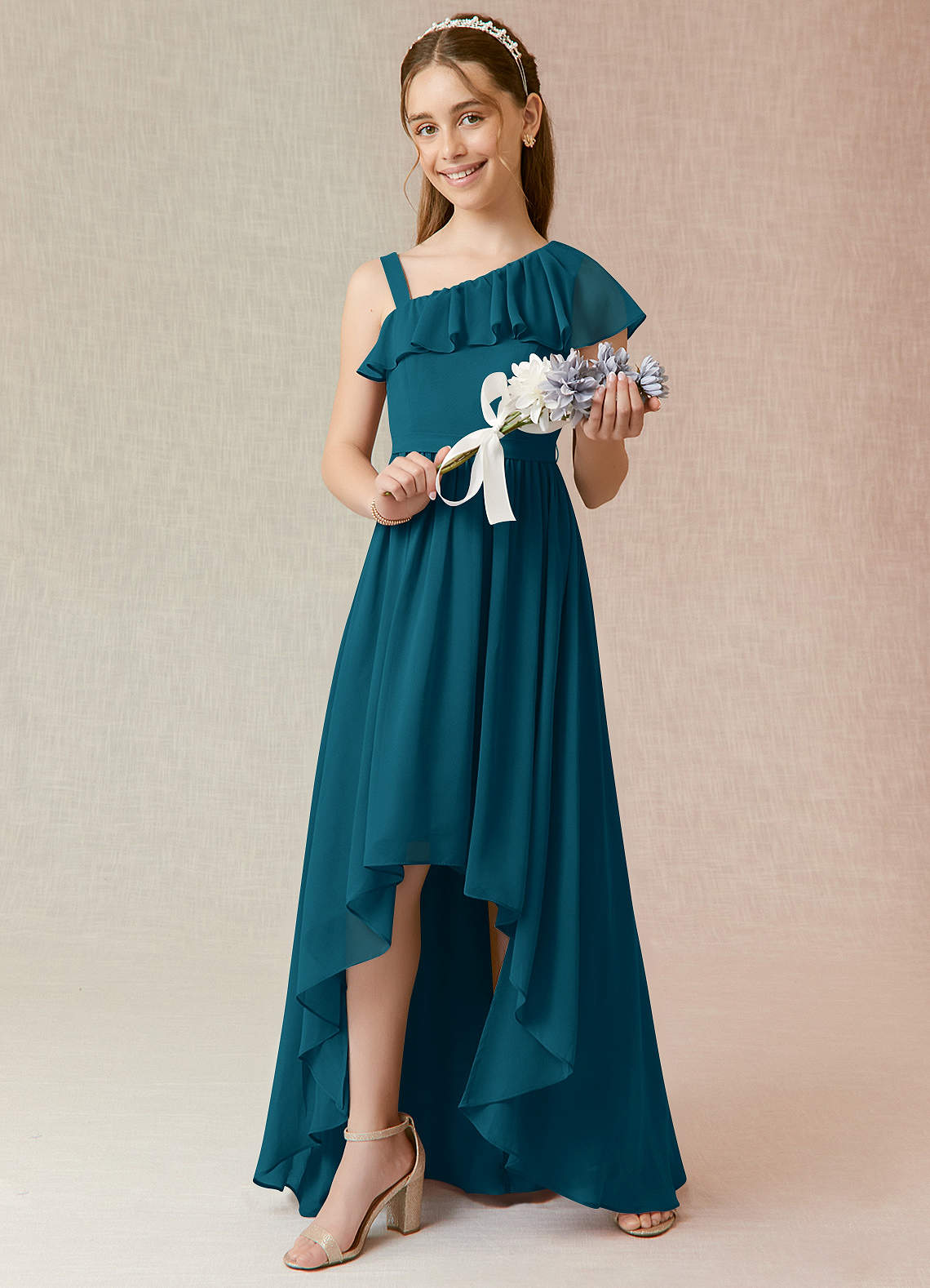 Turquoise Jr Bridesmaid Dresses