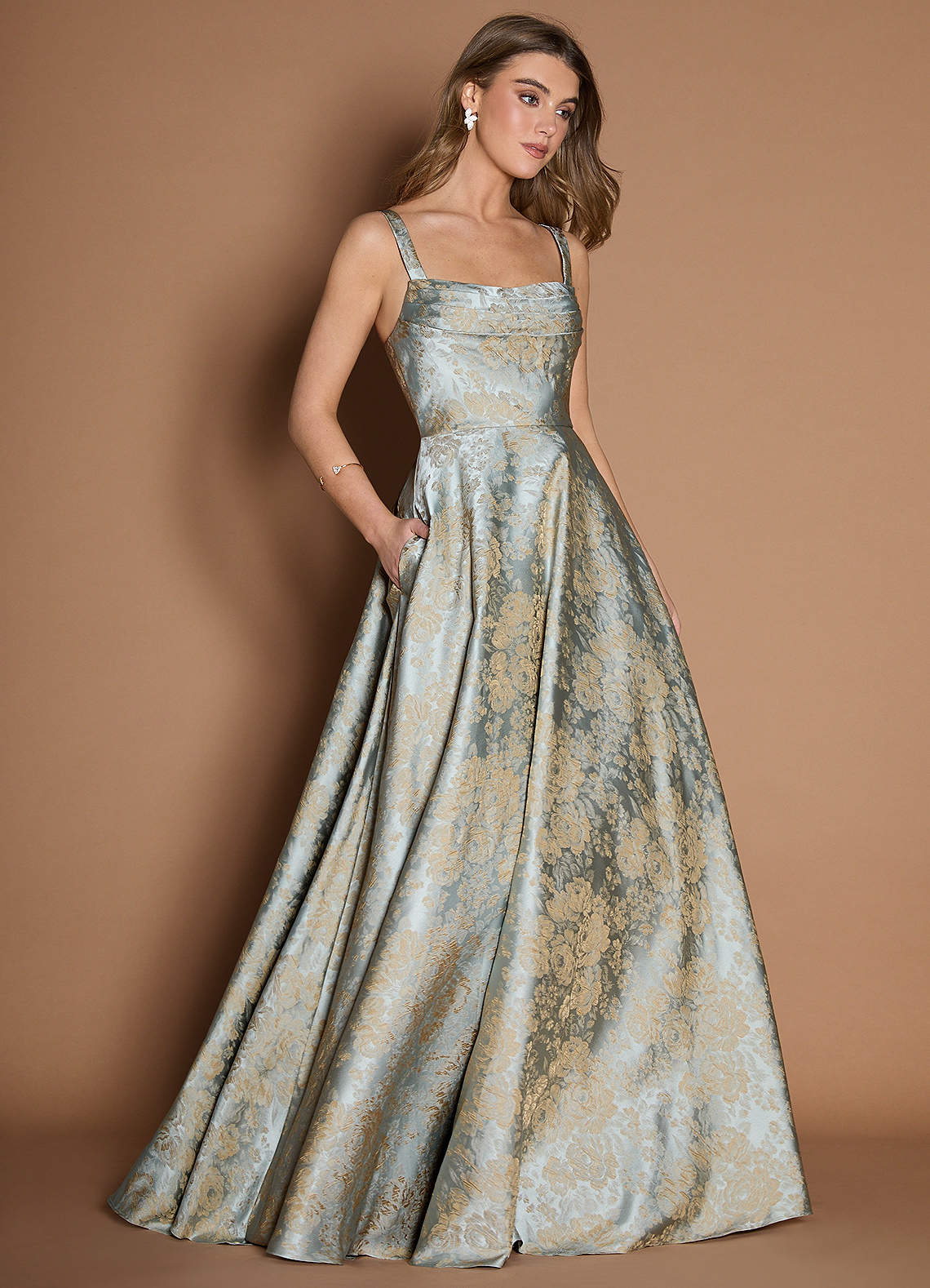 Lilla Vintage Blue Maxi Dress image2