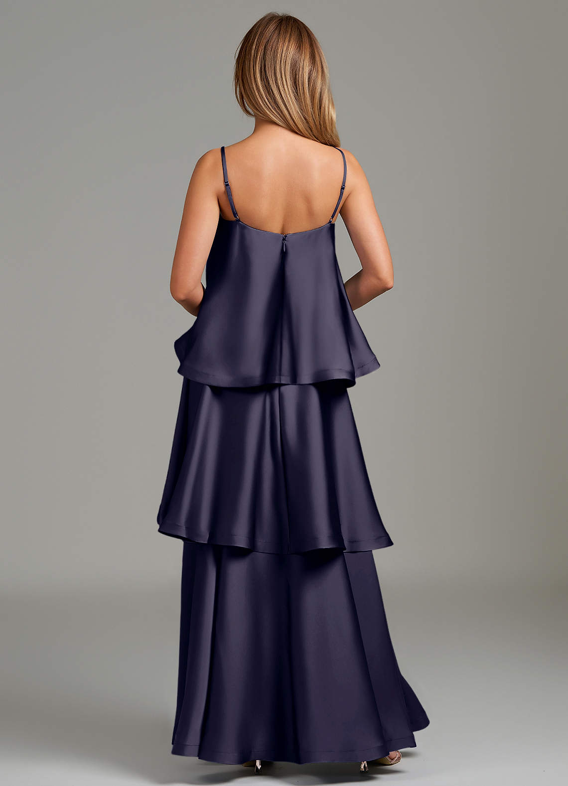 bridesmaid dresses azalea Azazie A-Line Straight Asymmetrical Stretch Satin Bridesmaid Dresses
