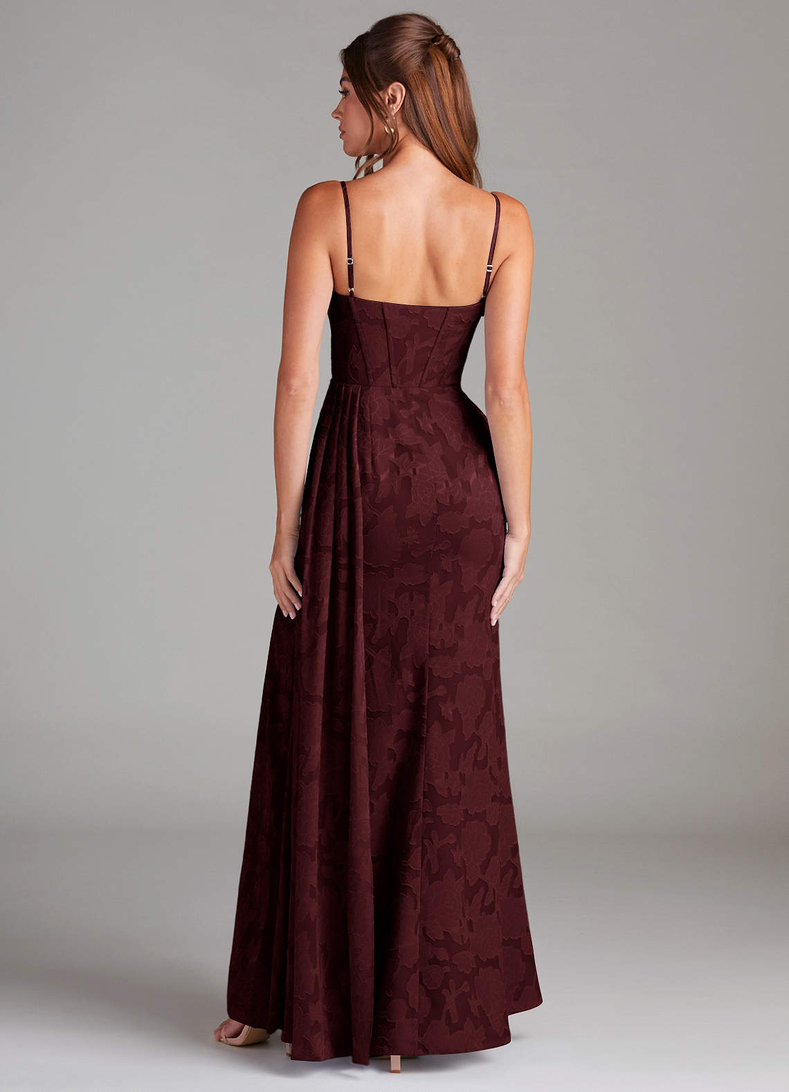 Denisa Wine Maxi Dress Denisa Wine Maxi Dress