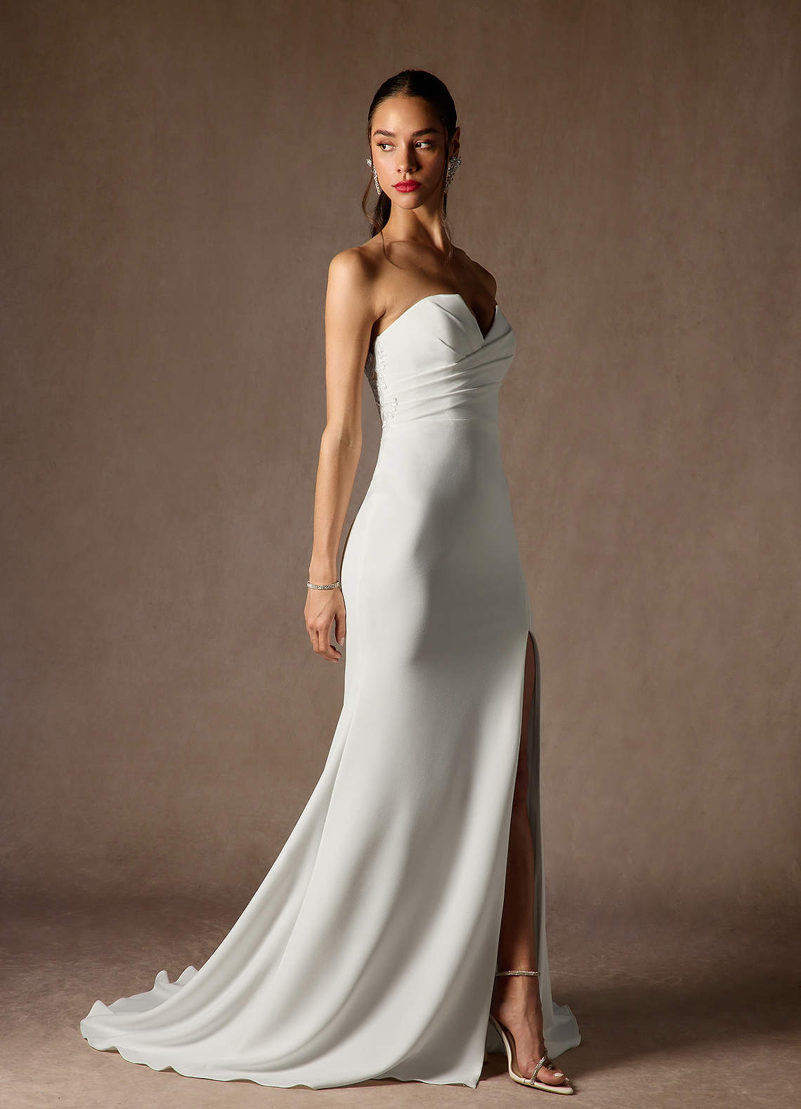 スーツ・フォーマル・ドレス Wedding Dress / Mermaid Dress e401__ivory-nude__f_d.2000.webp