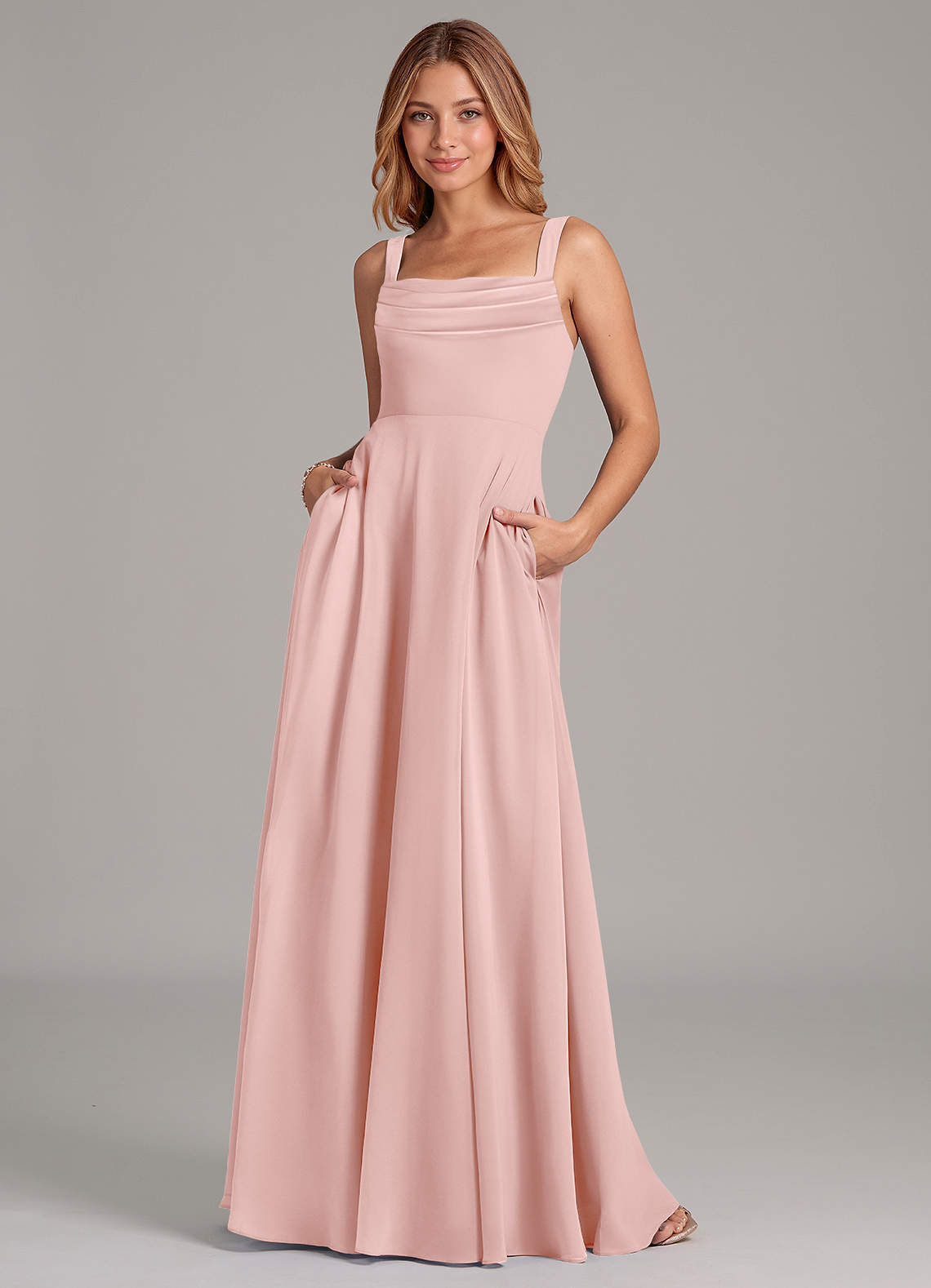 peaches and cream dressing gowns Elegant A Line Satin Peach Color Long Prom Dress Off The Shoulder Slit – Siaoryne print:soleil Color:CLOUD ensuring you feel confident Women's Summer Square Neck