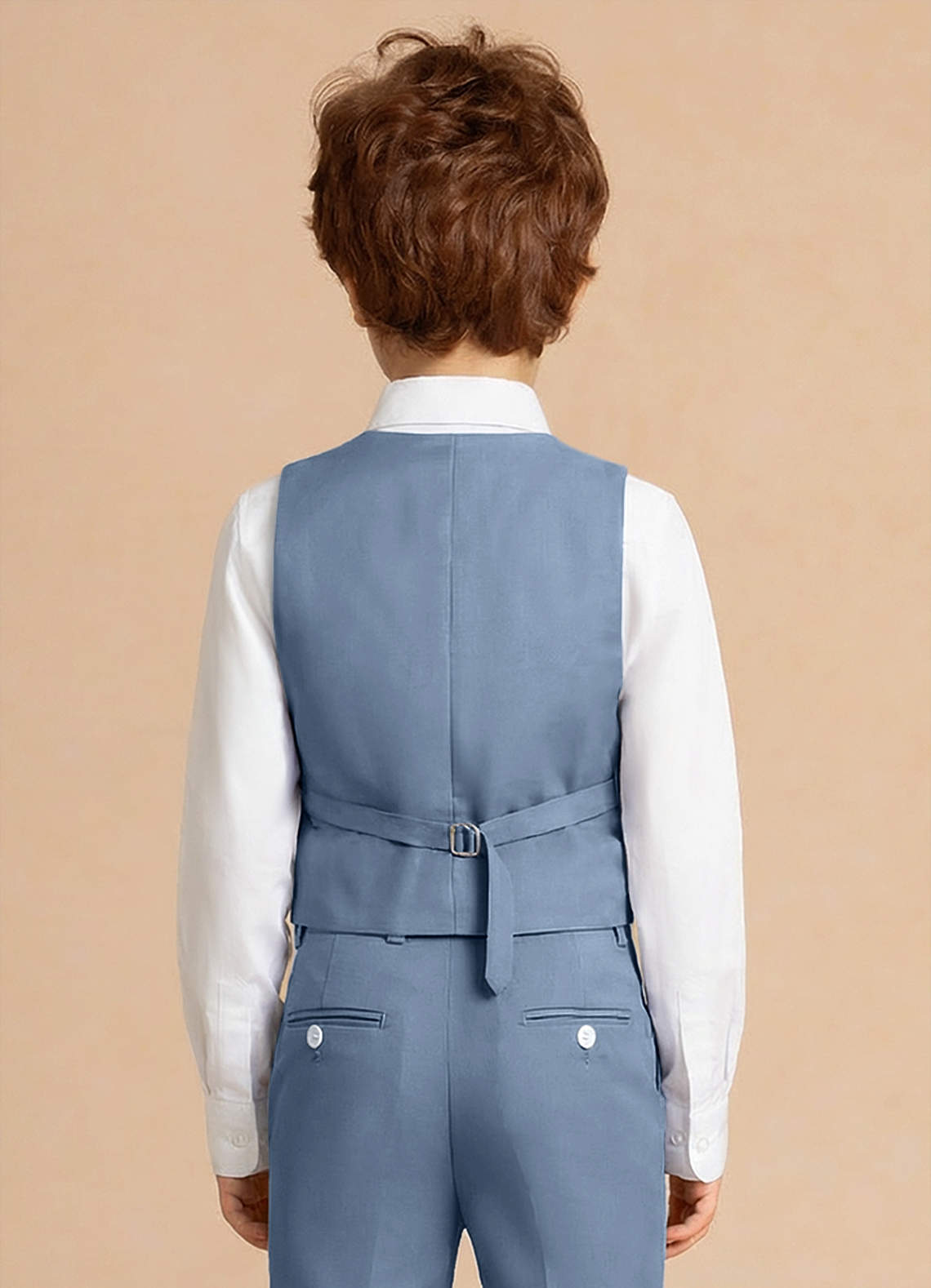 front Finn Azul Polvoriento Chaleco de niño