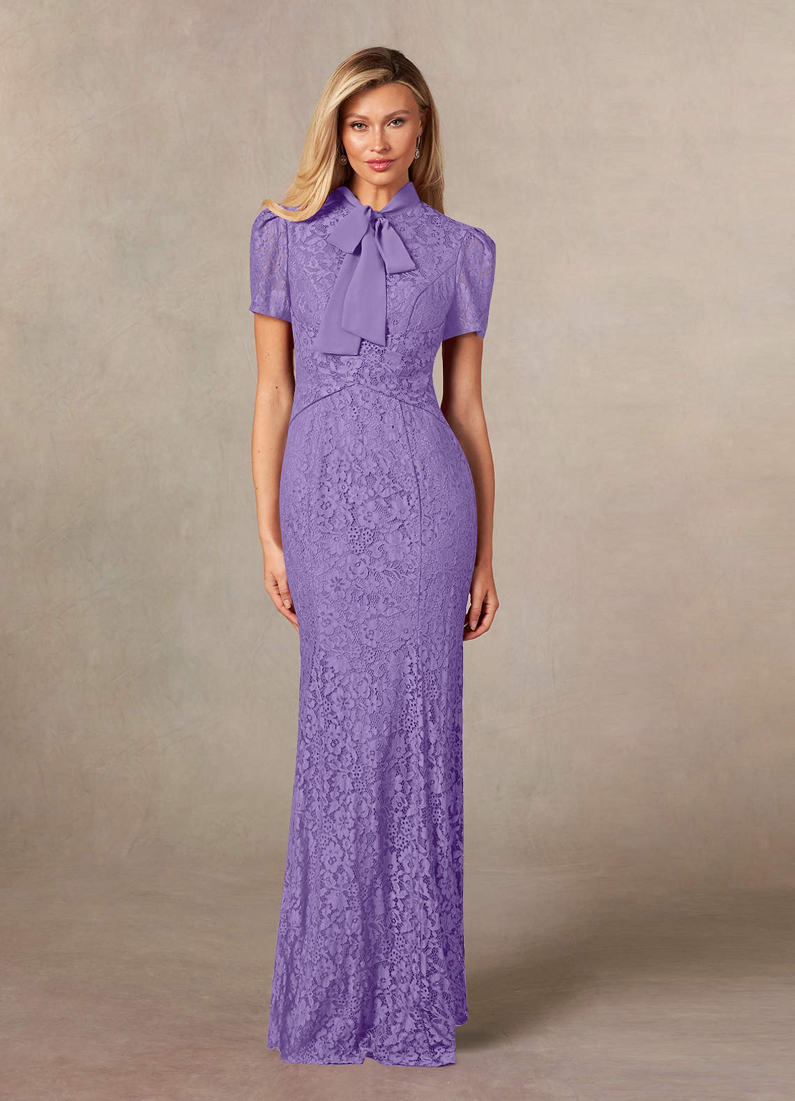 Azazie Carleannia Abiti per la Madre della Sposa Abito Sirena in Chiffon Pizzo Tahiti image1