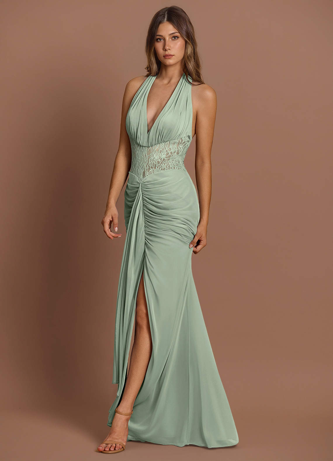 Kleid Henriette Staubiger Salbei image1