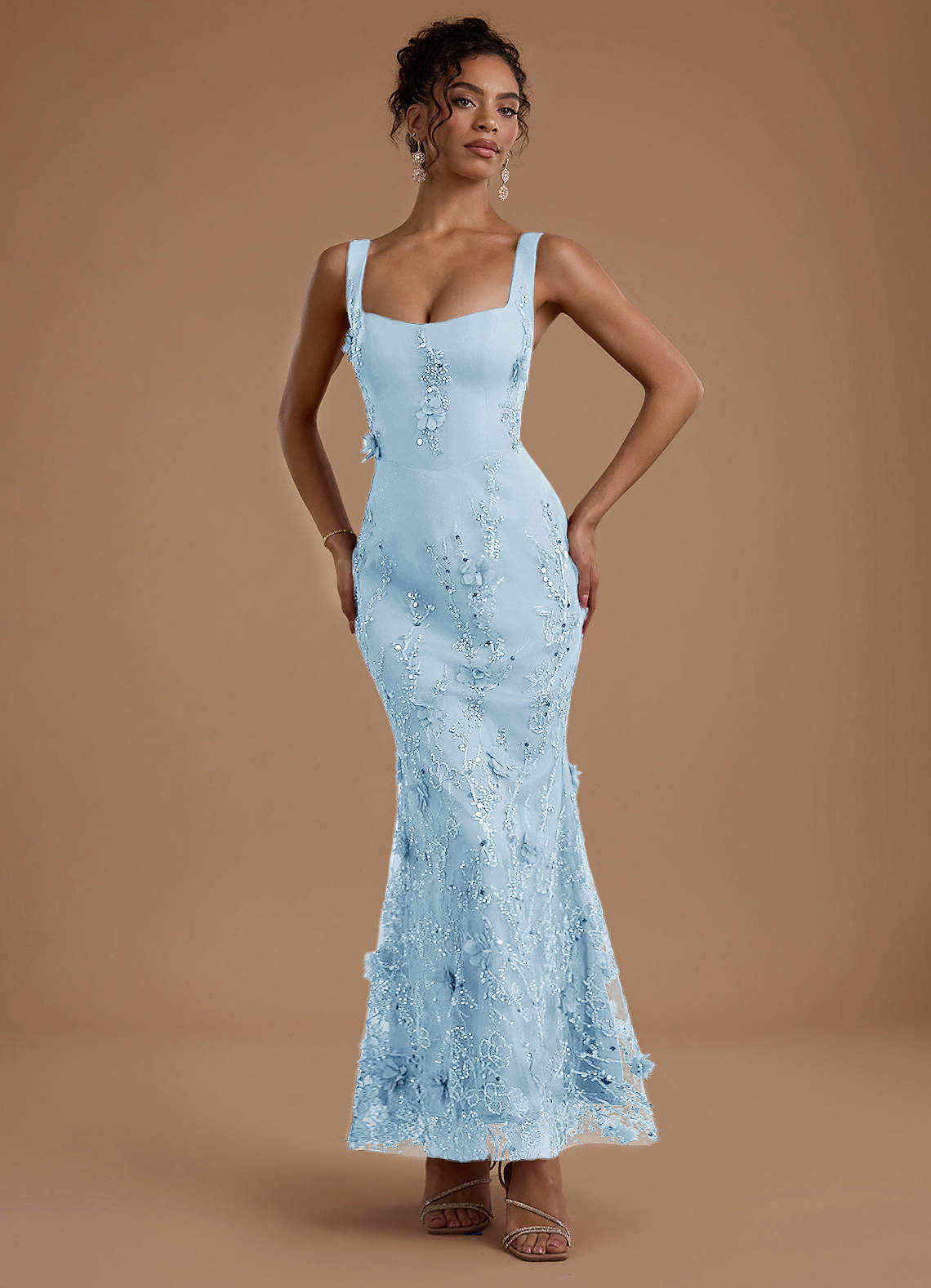 Zarelle Blue Maxi Dress | Azazie Zarelle Blue Maxi Dress | Azazie