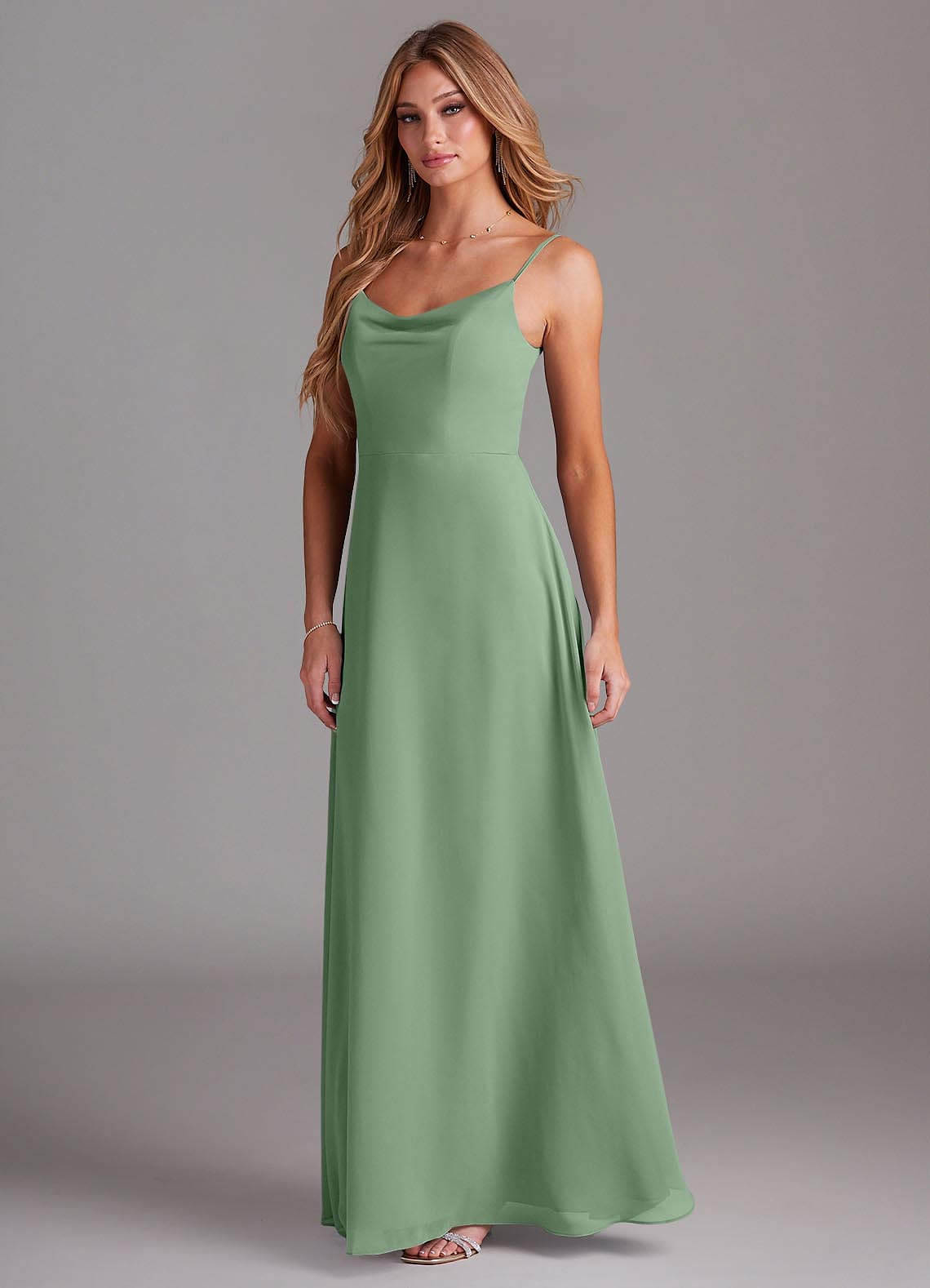 Azazie Daenerys Matcha Bridesmaid Dresses | Azazie