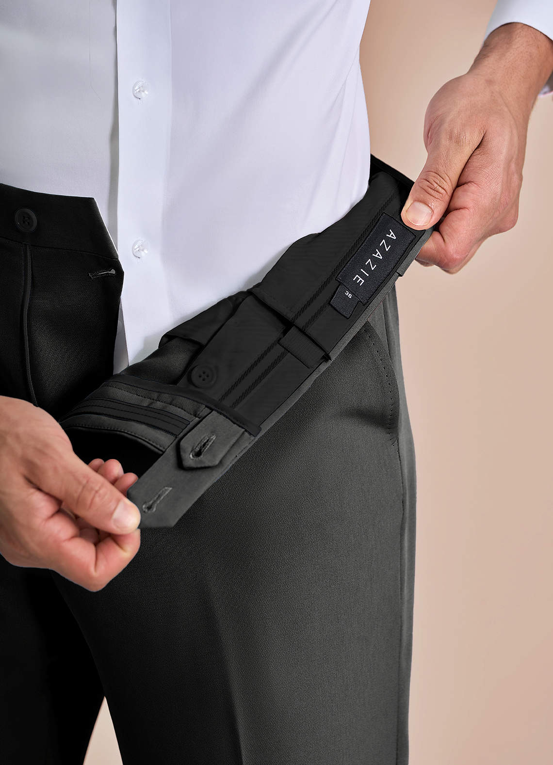 front William Carbón Traje