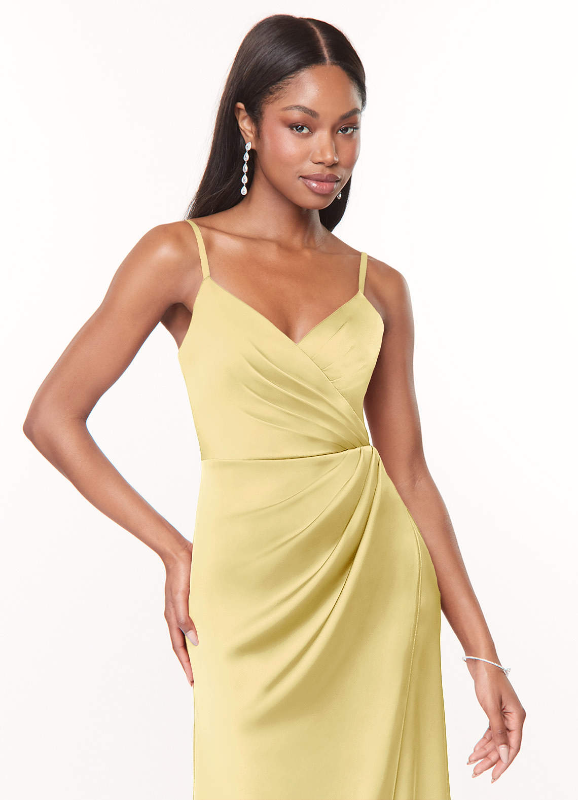 Lemon bridesmaid dresses best sale