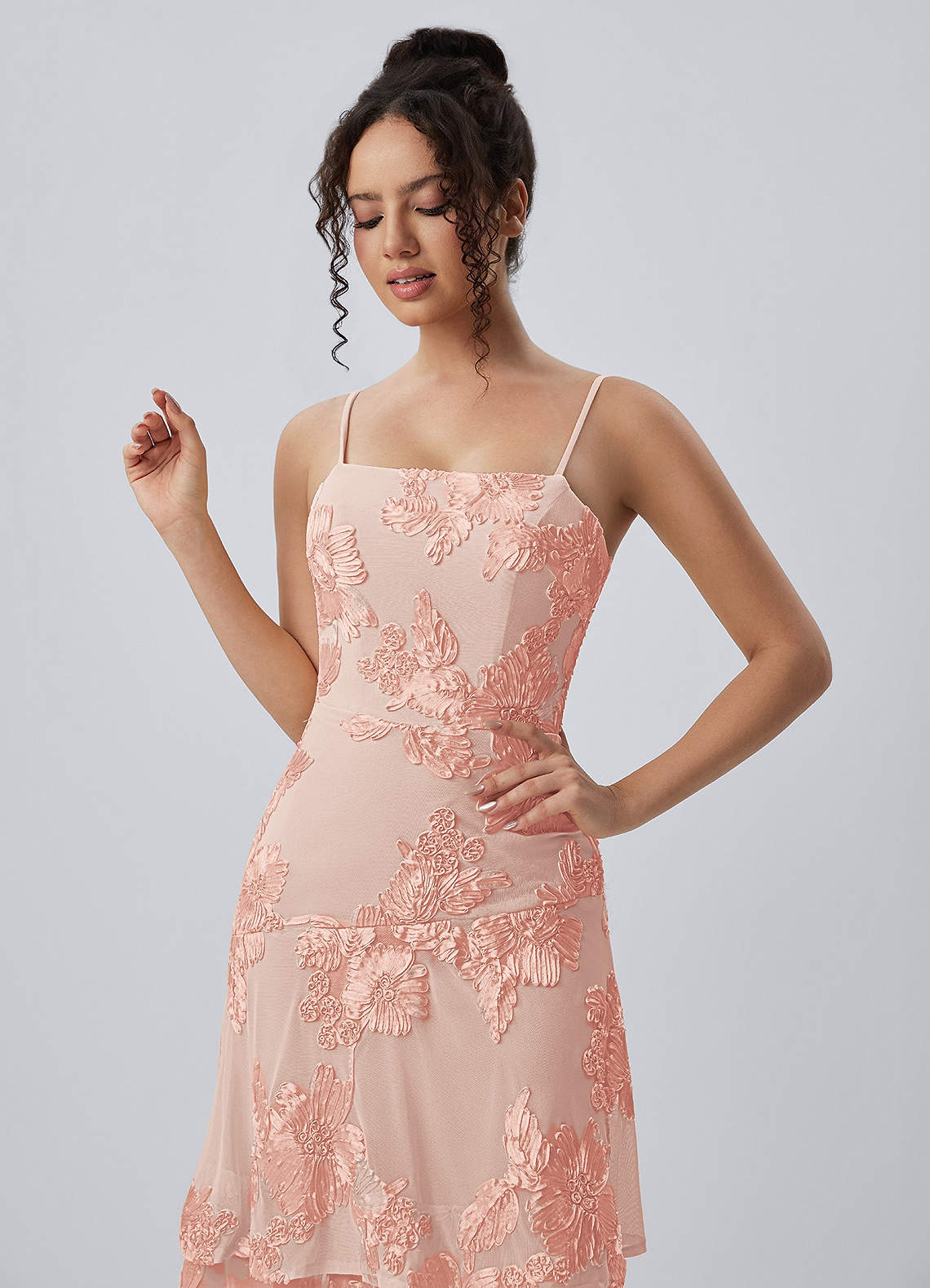 english rose maxi dress English Rose Ruffle Maxi Dress M