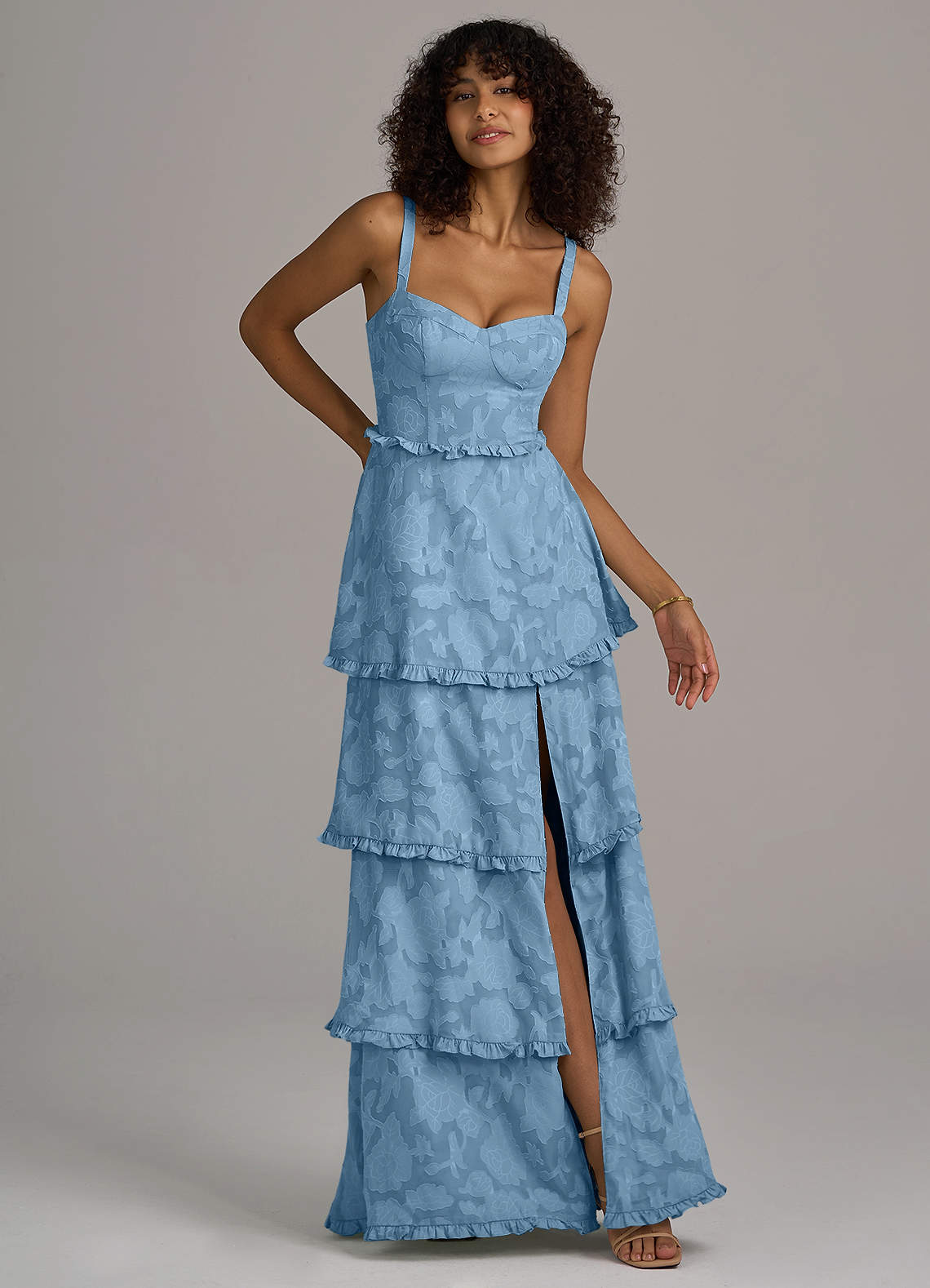 Wedding Dress Bridesmaid Dresses Debenhams White Dresses Sale Azazie Romie  Steel Blue Floral Burnout Bridesmaid Dresses