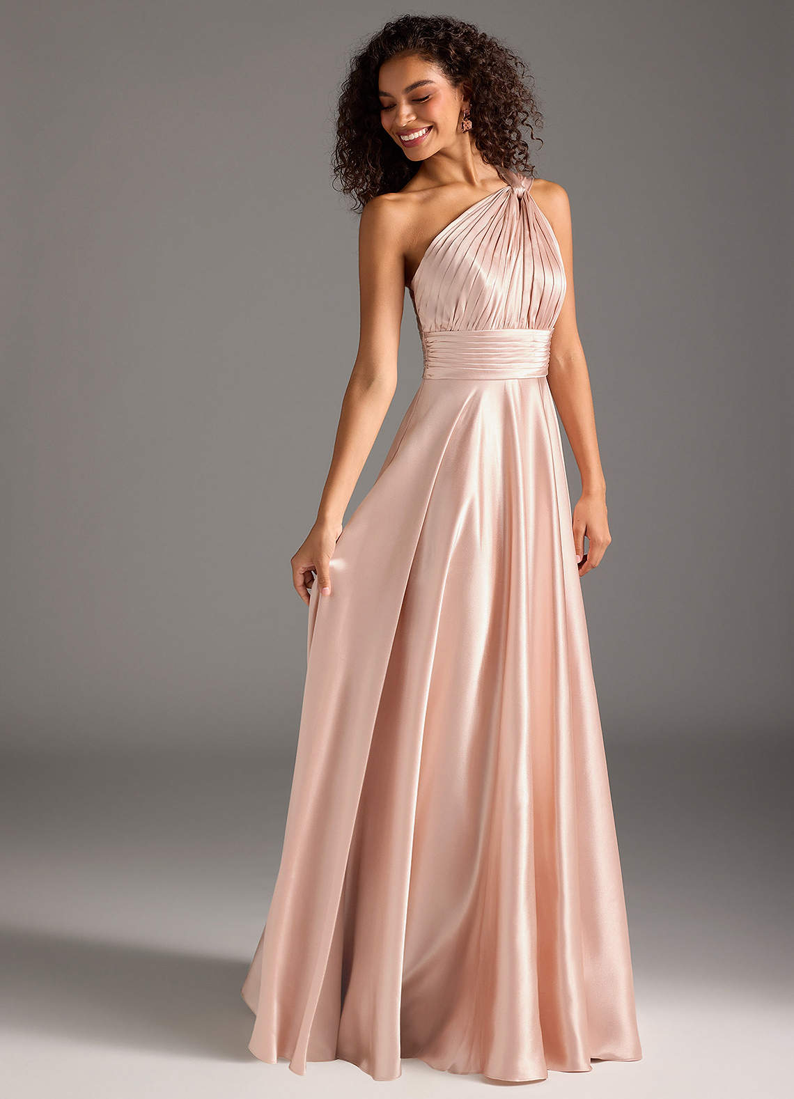 Azazie Charlize English Rose Bridesmaid Dresses | Azazie