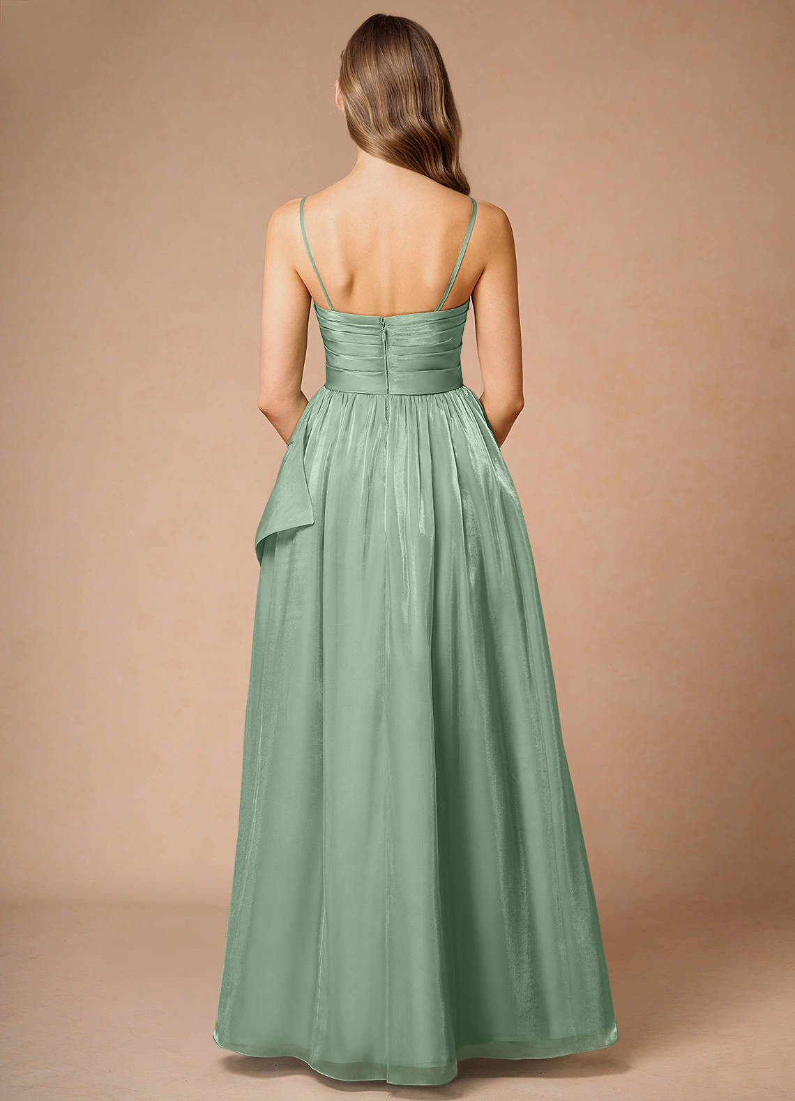 Liliana Sage Maxi Dress Ready to Ship | Azazie