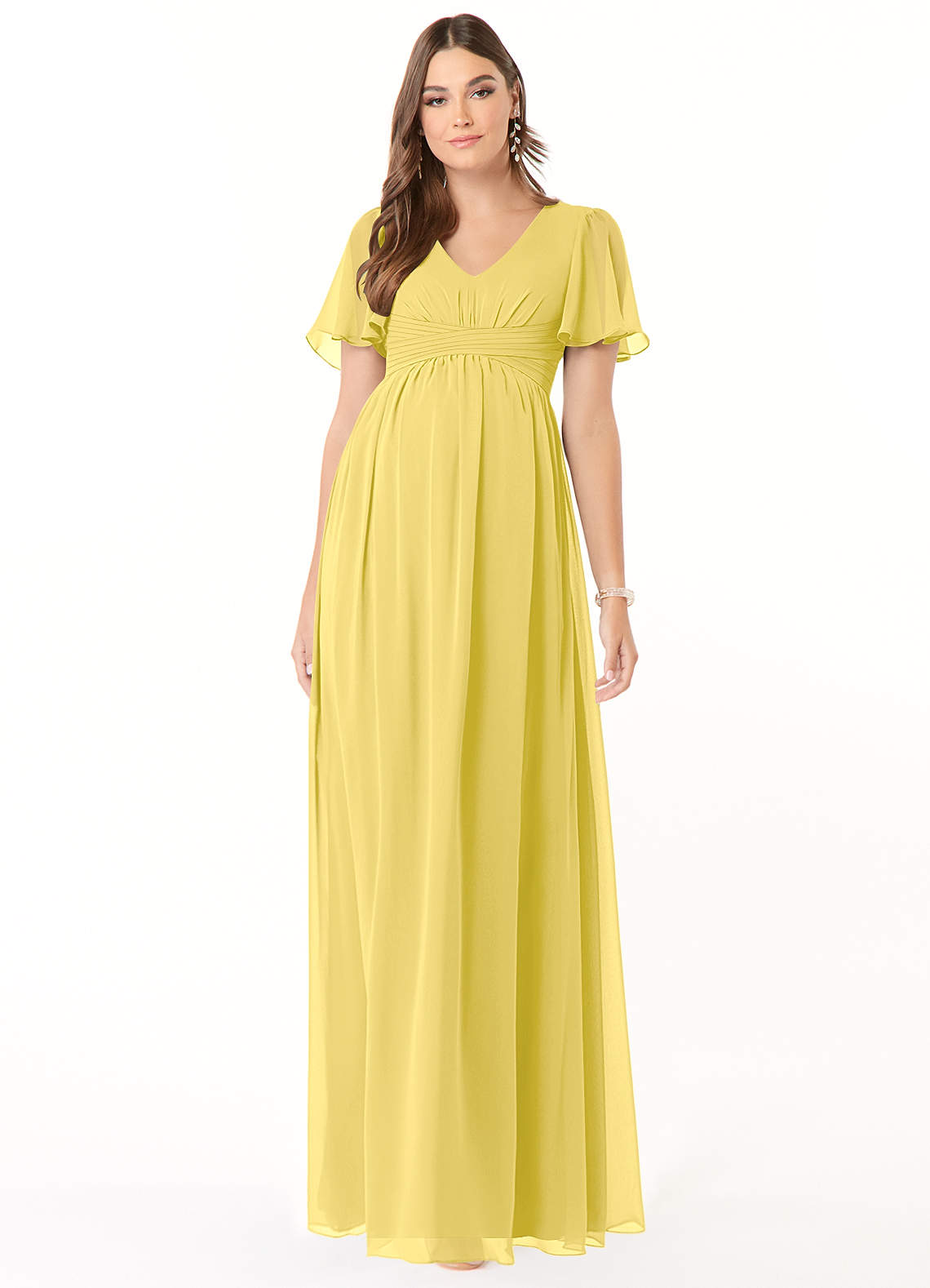 chiffon skirt wedding dress Ivory Boho with Spaghetti Strap – Plunge Neck Wedding Dress with and Lace Plus Size Size:33W | 34-36L Category_Stylewise Direct Migrated/Clothing decorated with hand Sweetheart Homecoming Dresses for