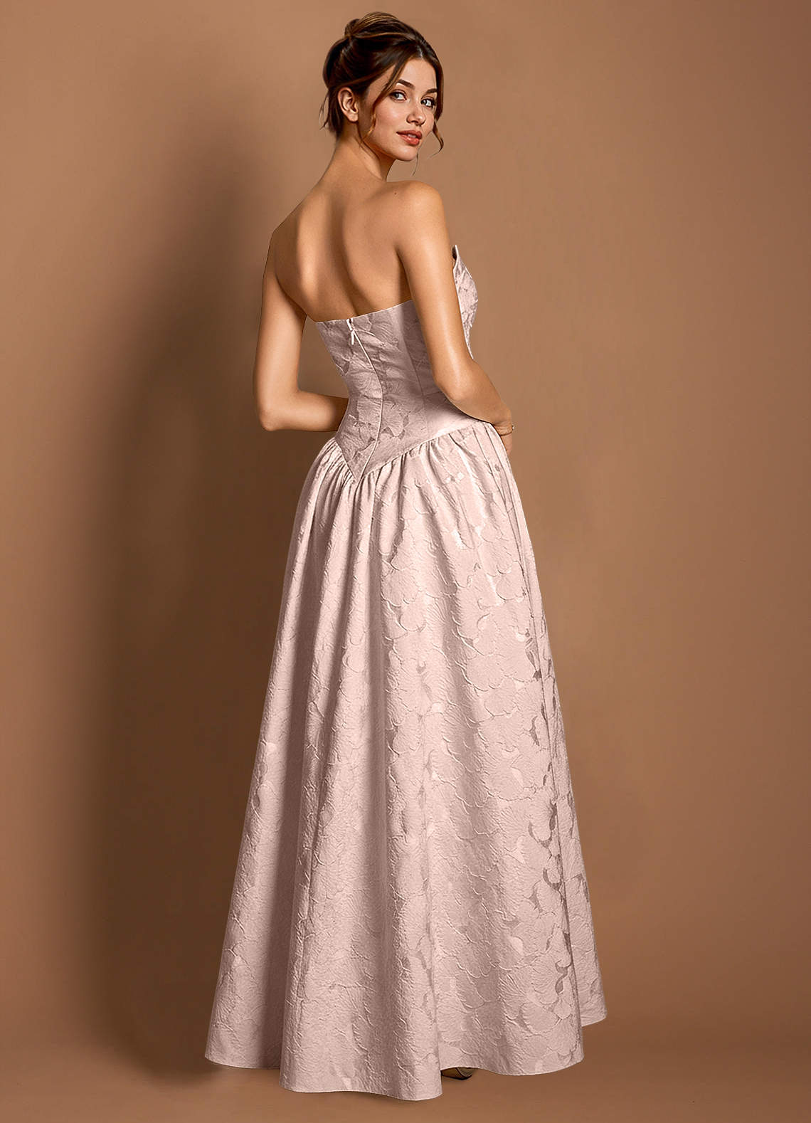 Astra Baby Pink Maxikleid image4