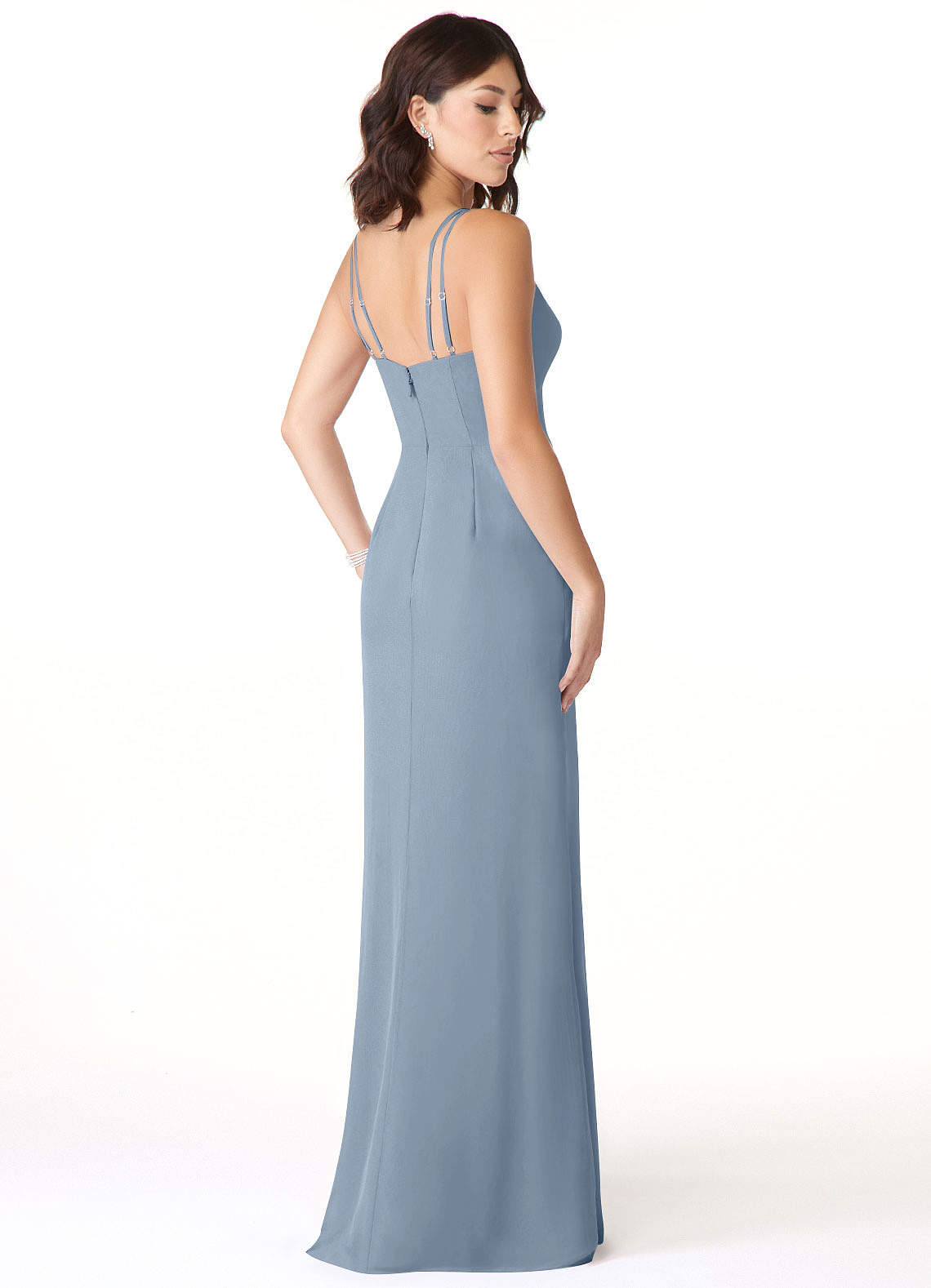 Azazie bridesmaid hotsell dresses dusty blue