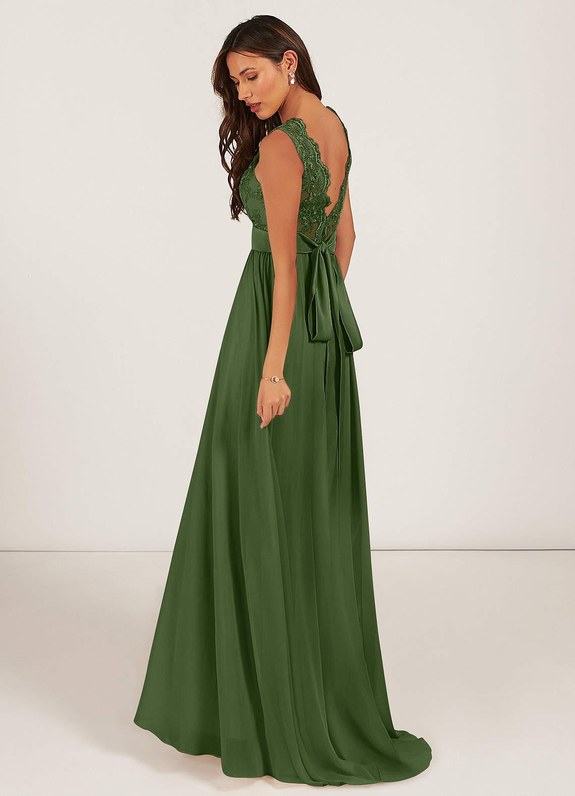 olive green lace bridesmaid dresses Azazie A-Line V-Neck Sweep Train Chiffon color_light-blue Elegant Floral Maxi Dress Choose Your Fabric Type:Cuddle (Minky) 58” 100% Polyester 3mm Pile in waist