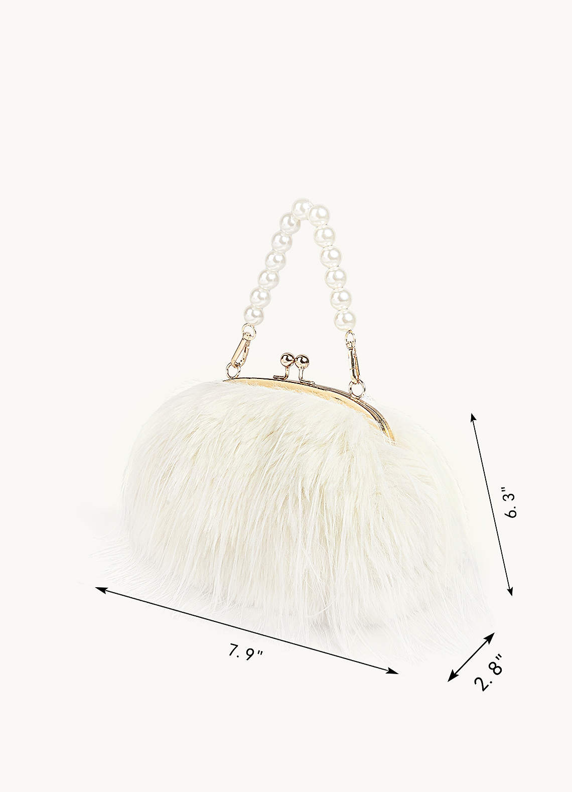 Handtasche mit federn Clearance