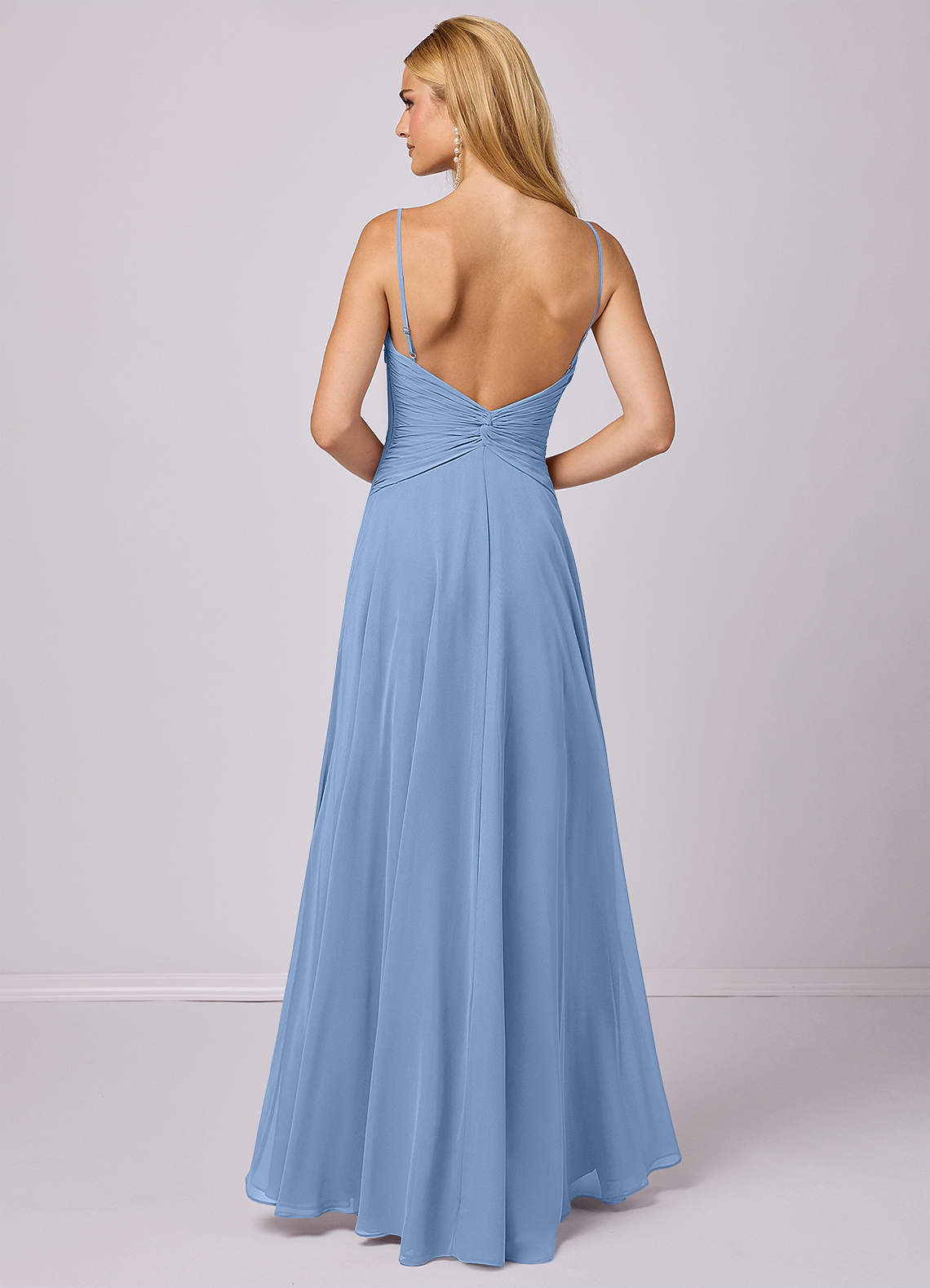 Barbie ♥ Azazie Bridesmaid Dresses A-Line Chiffon Floor-Length Dress image1