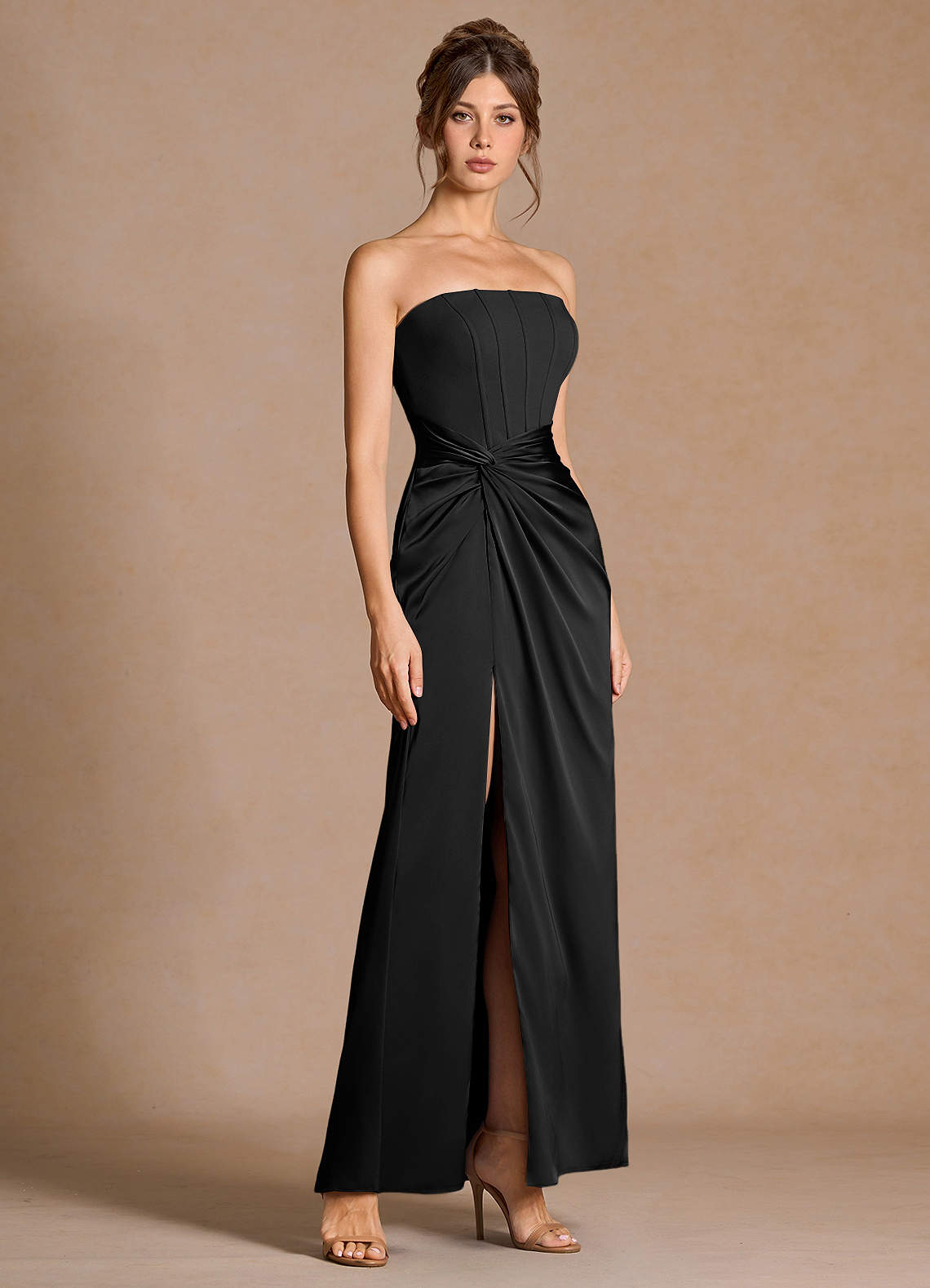 black mazi dress Selene Maxi Ready to Ship Sleeveless Color:Dusty Blue Black Leather Dress Collection Propet Tatum 9.5 Women's Not Fitted