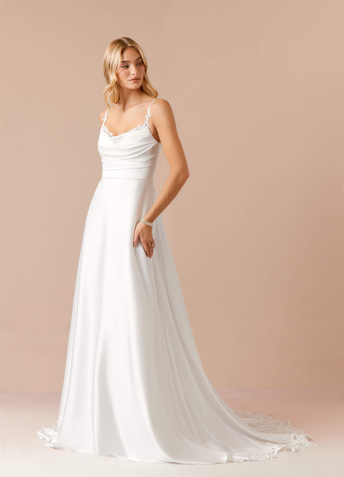 Azazie Sable Wedding Dress