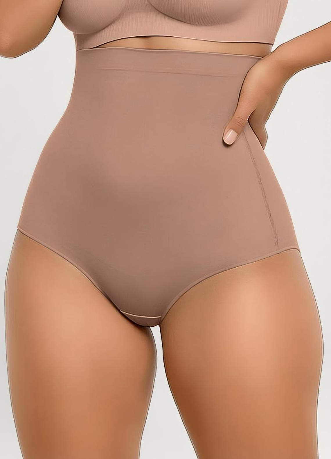 front Anti-Roll High Compression Shaper Briefs