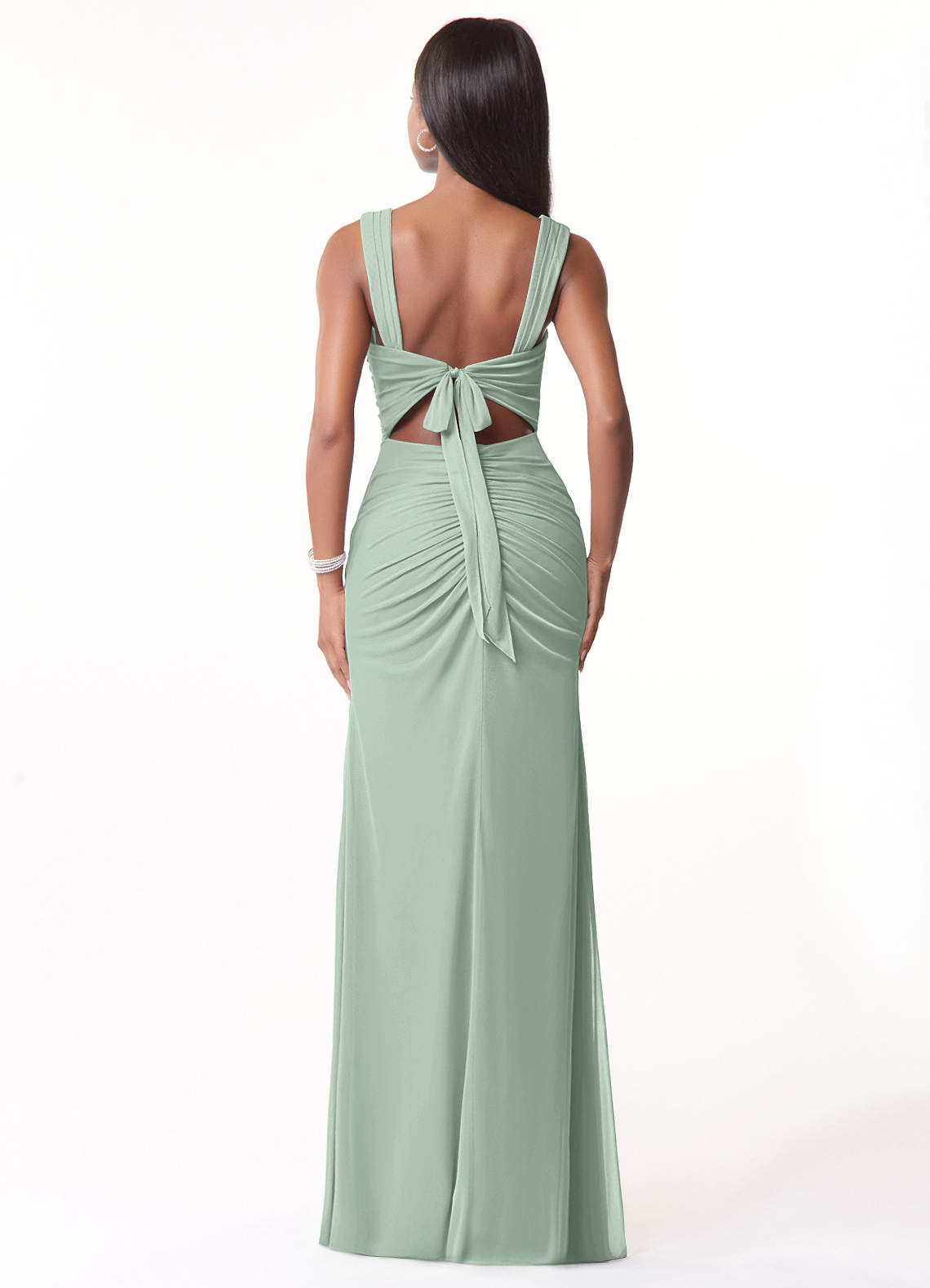 Azazie Jesaphine Agave Bridesmaid Dresses | Azazie