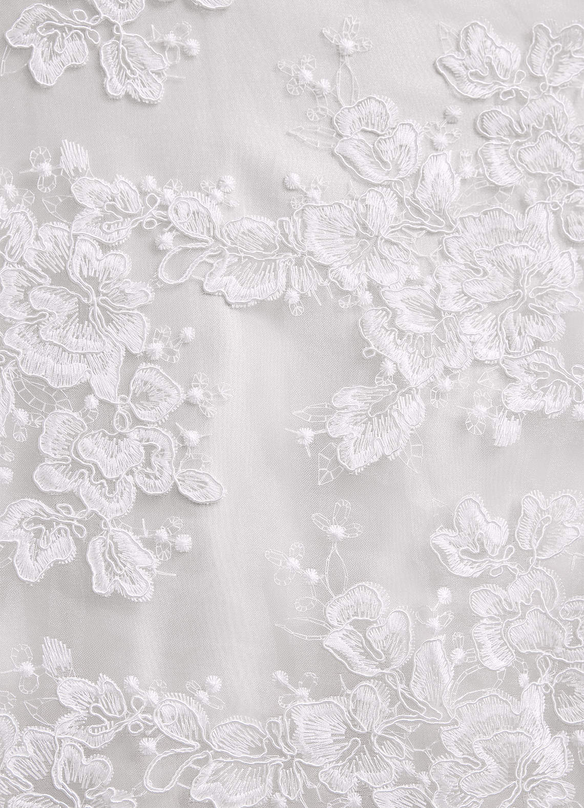 Azazie Skylar Wedding Dresses Diamond White A-Line Sweetheart Neckline Lace Dress image7