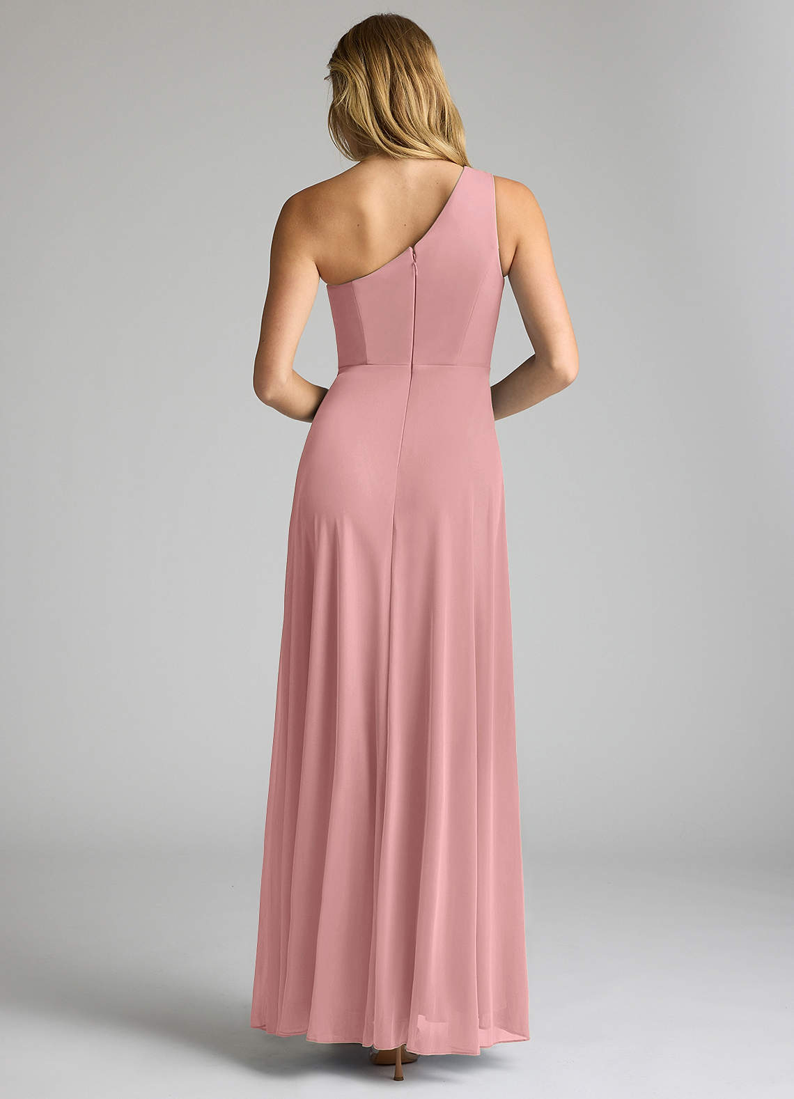 Azazie Brooke Dusty Rose Bridesmaid Dresses Azazie AU