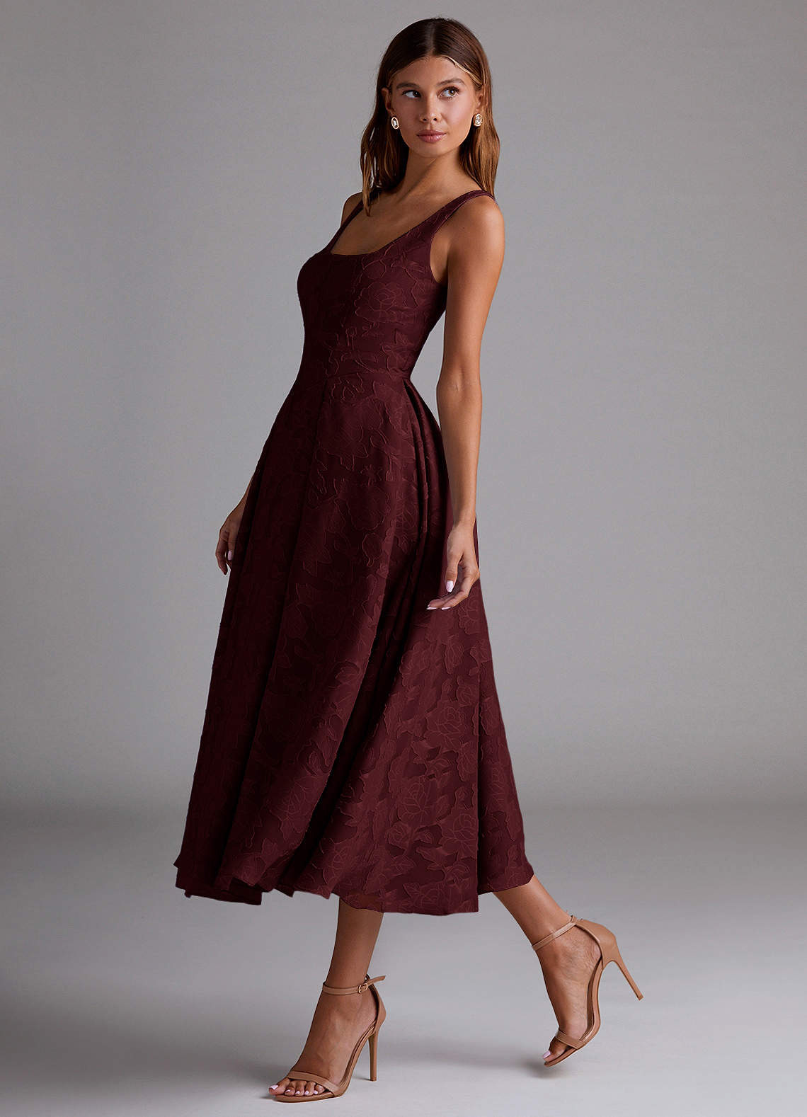 green emerald velvet dress Gentlewarm Formal Dresses for Women Evening Party Ruched Slit Elegant  Evening Party Classy Midi Porm Dress Burgundy M at Amazon Women's Clothing  store main image 0