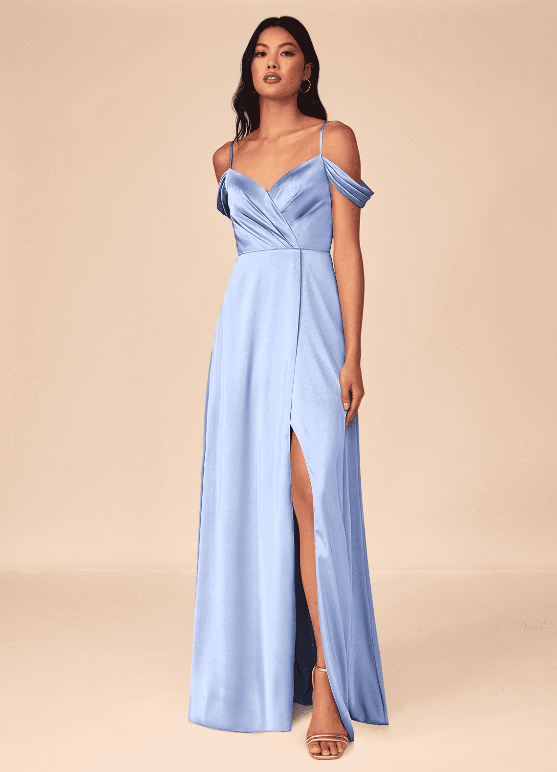 azure bridesmaid dresses The Marie Dress in Azure Blue