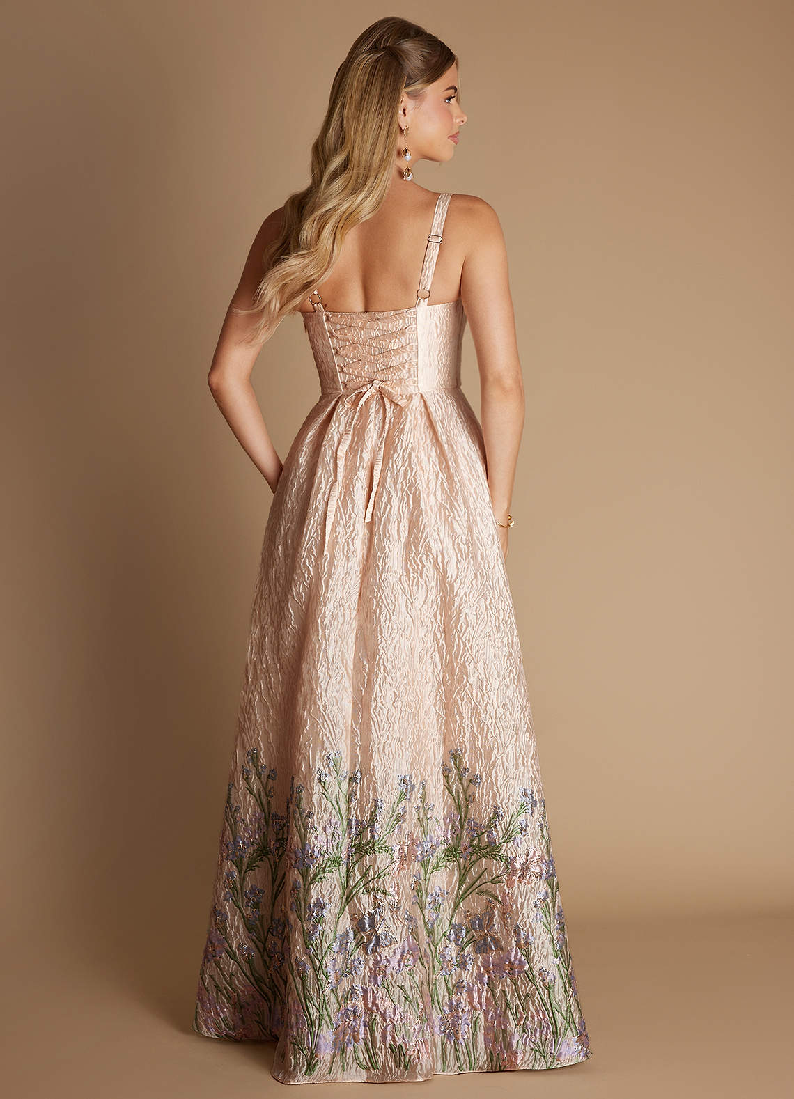wildflower bridesmaid dresses Fall Wedding Mismatched Processing Time * The time needed to fulfill an order varies from 5 Azazie Blush Wildflower Embroidery Sleeveless