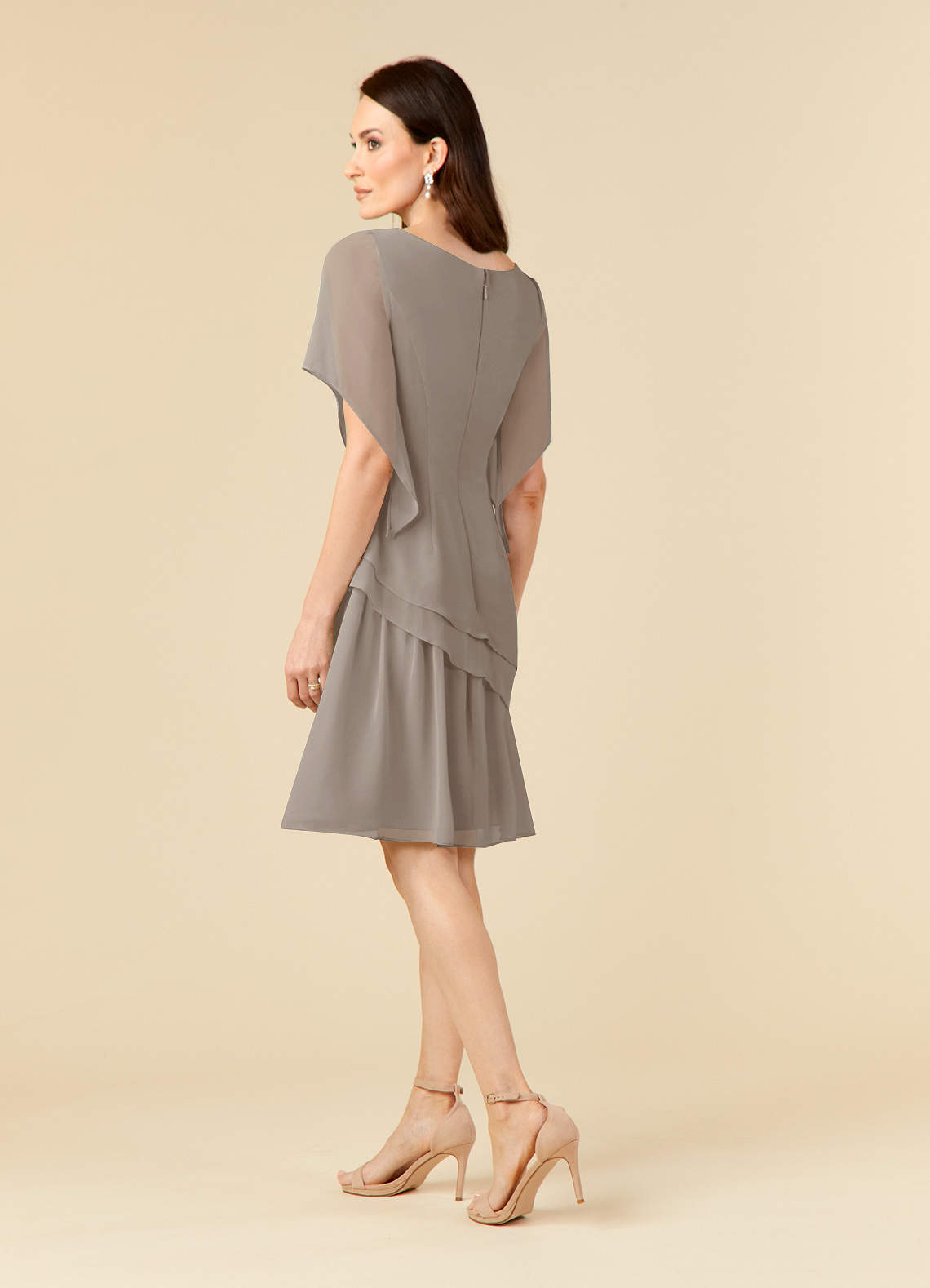 Taupe Azazie Louisa Mother Of The Bride Dress Mother Of The Bride