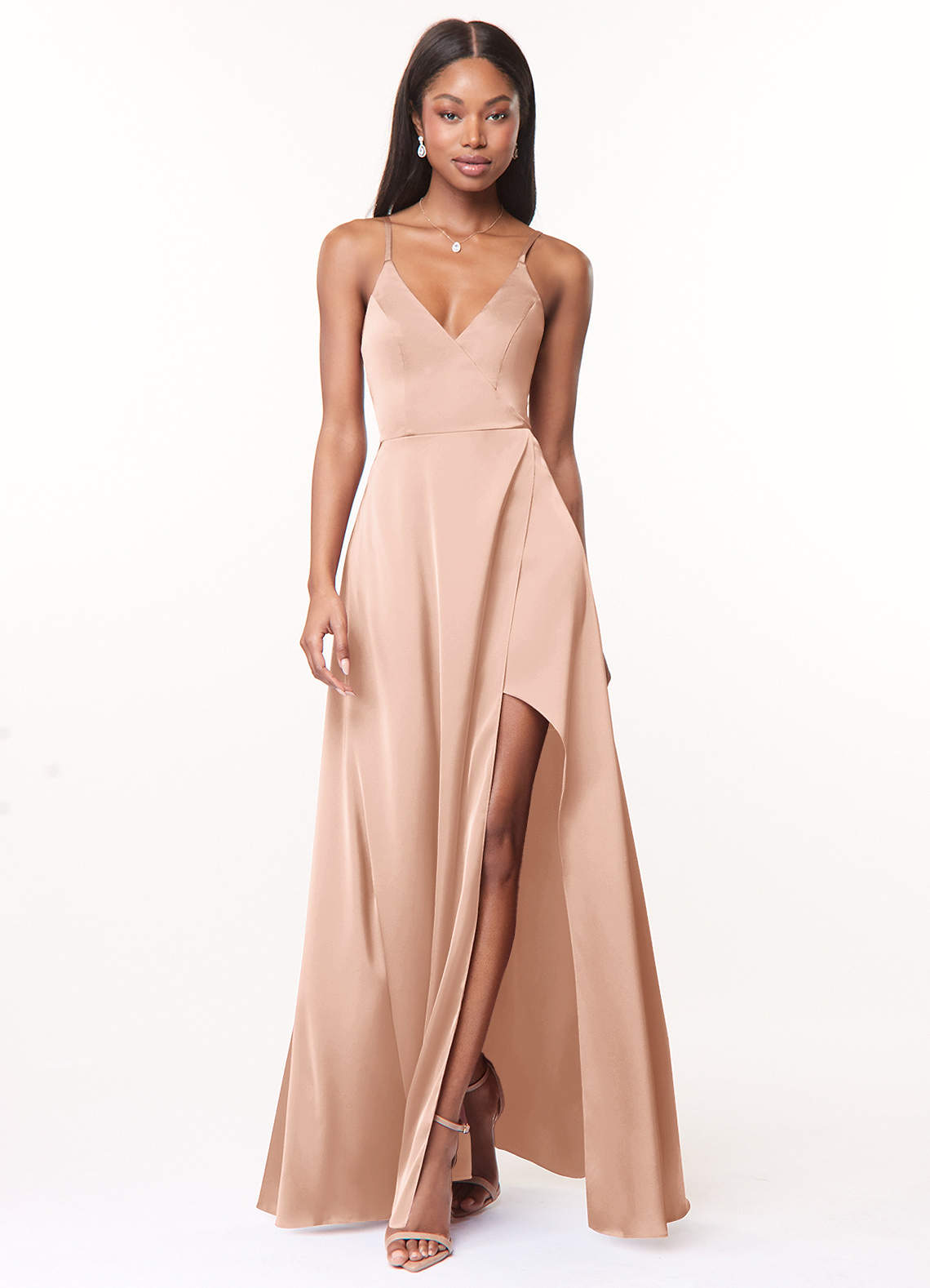 jenny yoo amara bridesmaid dress Wedding Outfits Bella Bridesmaids Jenny Yoo Amara Dress Simple Silk Wedding Dress With Cowl Neck And