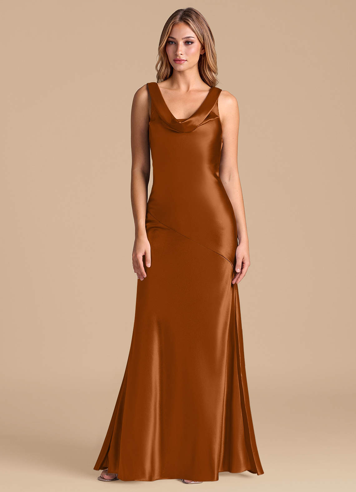 metallic copper bridesmaid dresses Bridesmaid Dresses- Dark, Metallic Copper Fabric | Weddings, Wedding Attire  | Wedding Forums