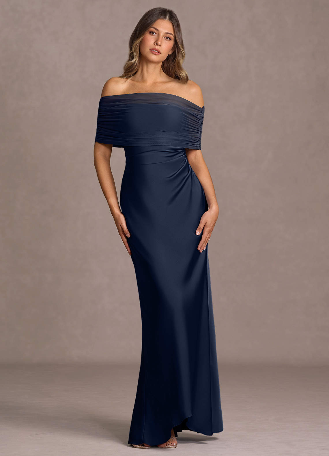 knee length dresses for ladies Hale Bob Women's Aspyn Organza Maxi Dress - Blue main image 1