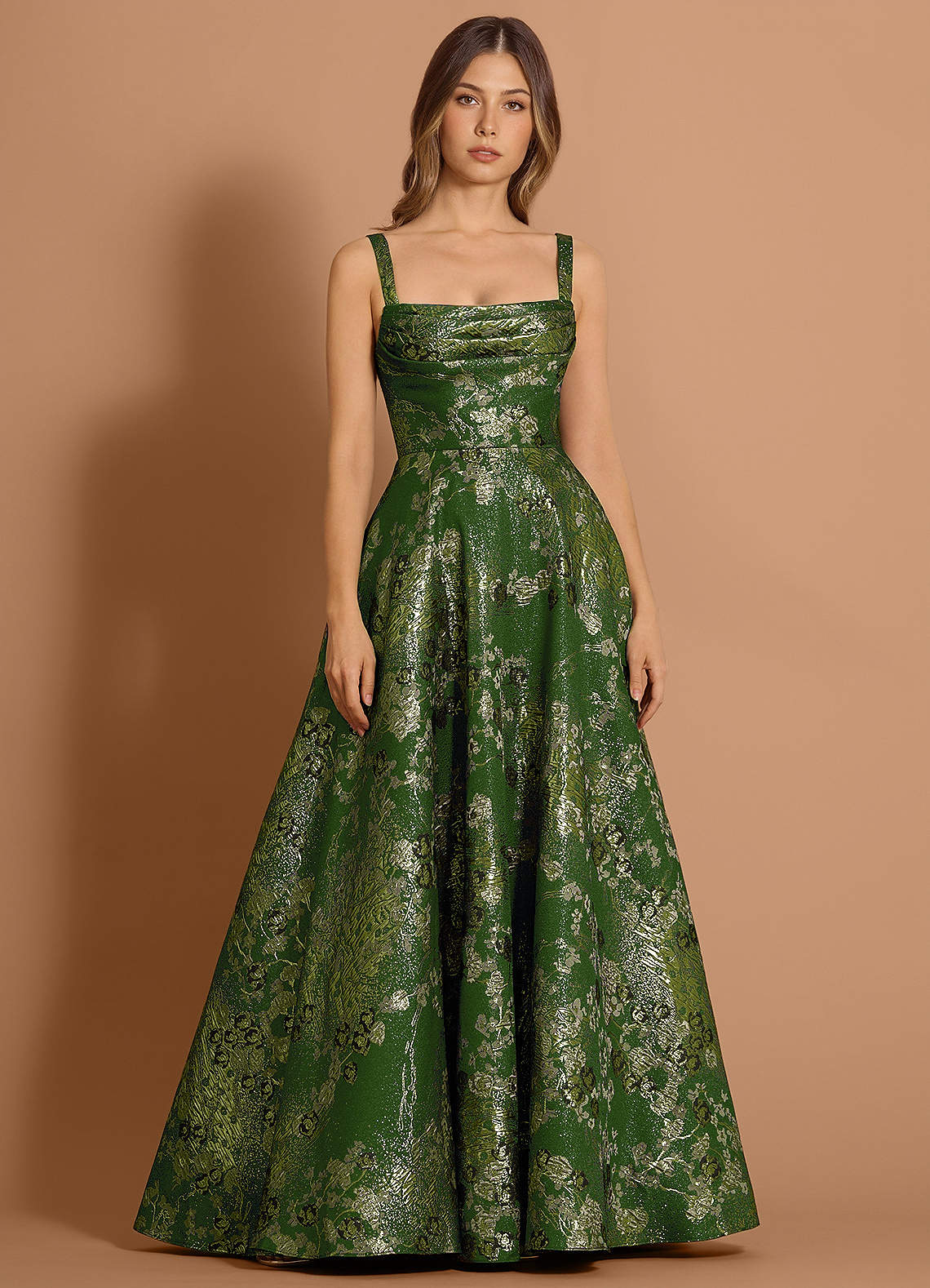 green emerald velvet dress AKA 1/4 Sleeved Knit Dress Pink
