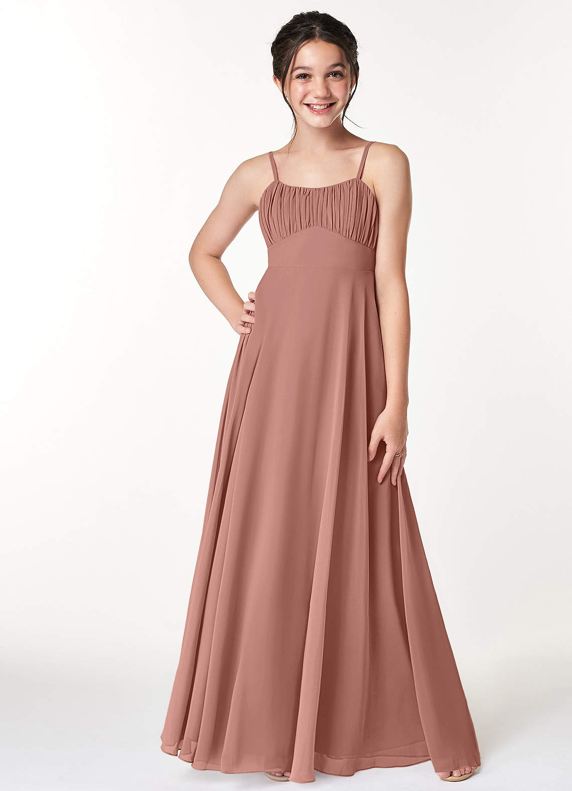 Rose Gold Junior Bridesmaid Dresses