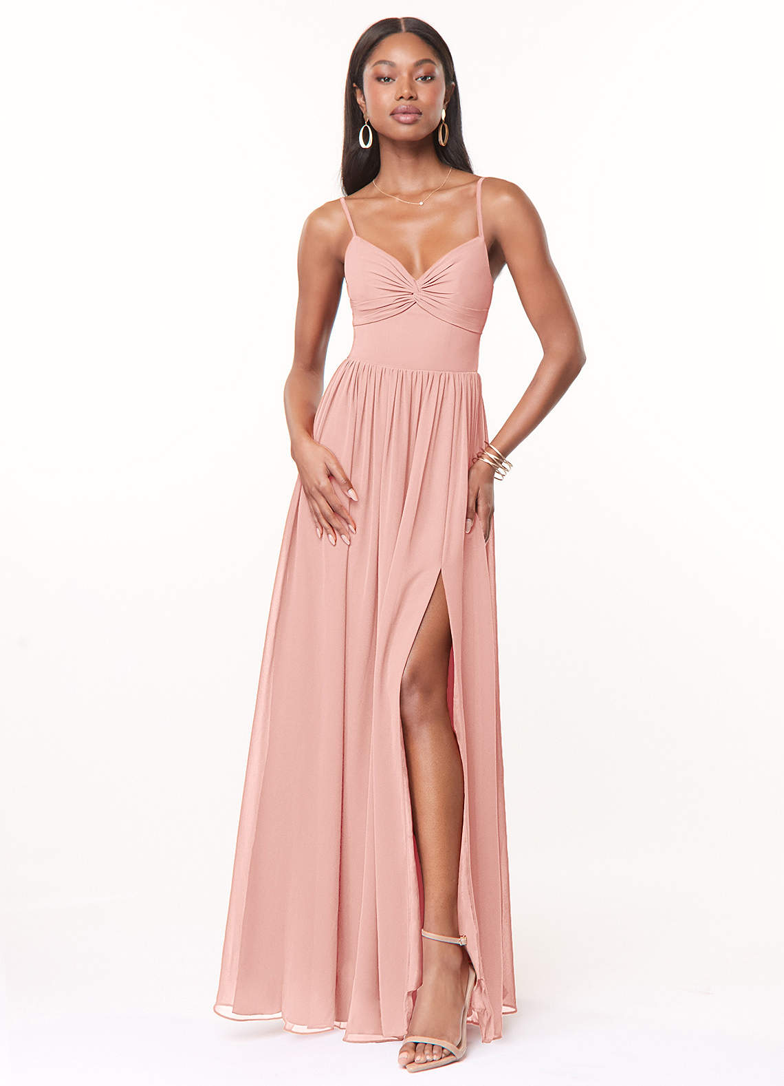 Azazie Zeya Rosette Bridesmaid Dresses | Azazie CA