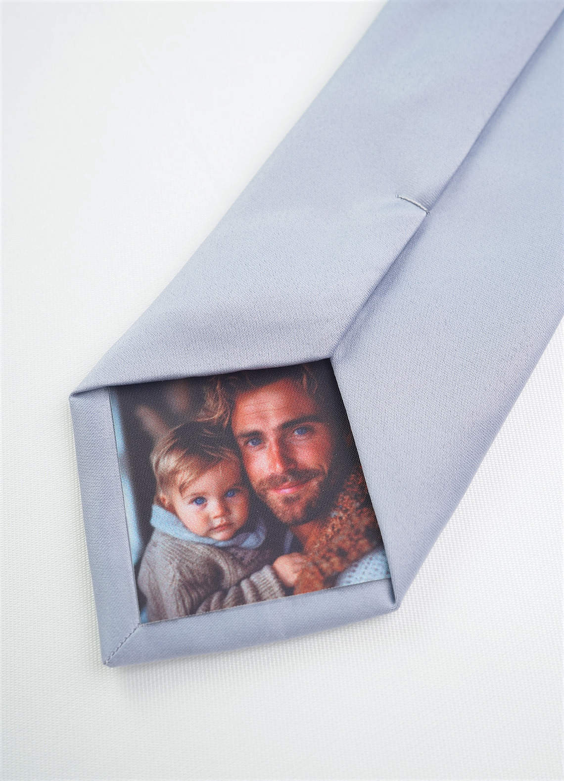 front Personalized Wide Tie Patch