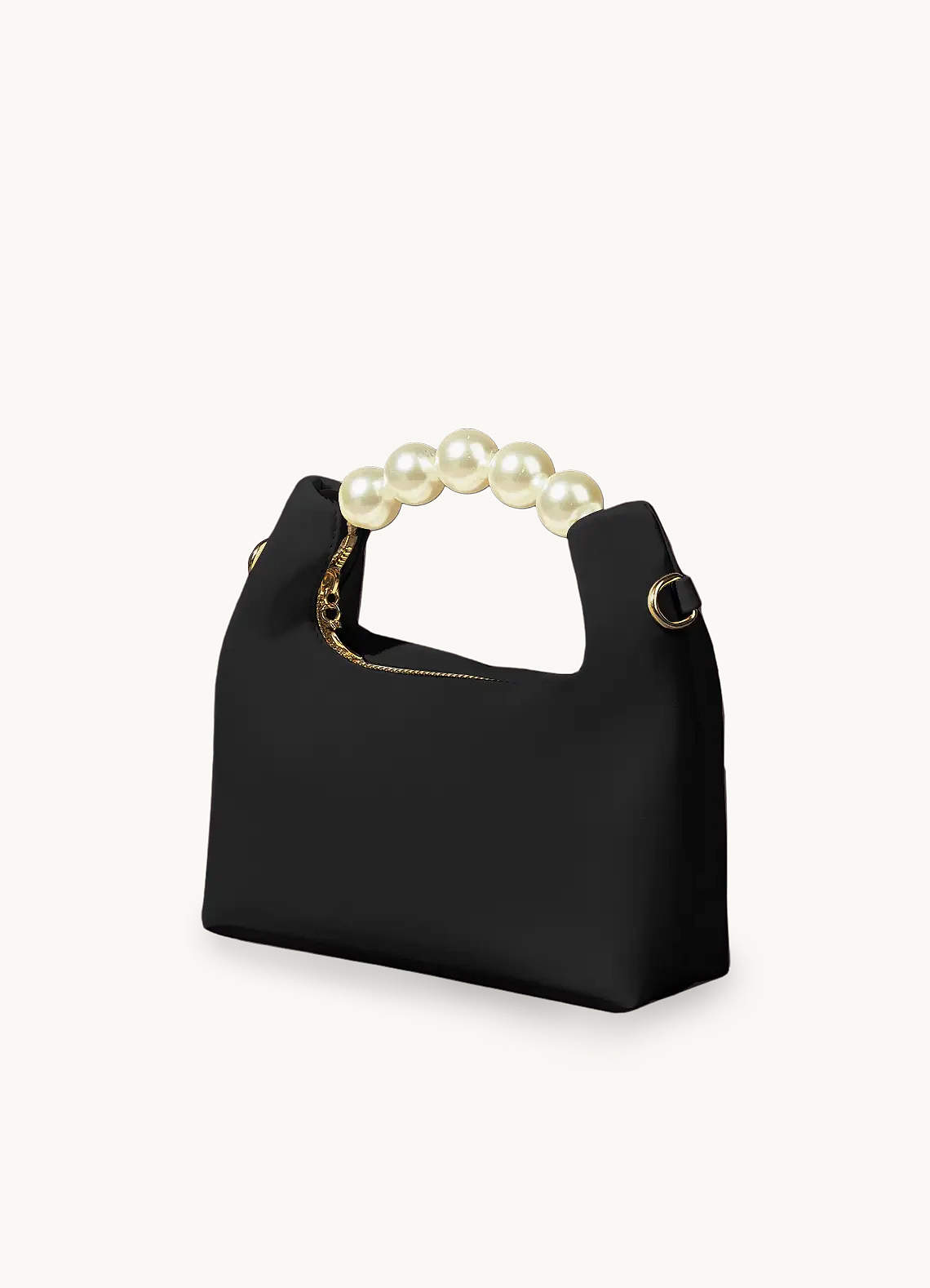 front White Pearl Handbag