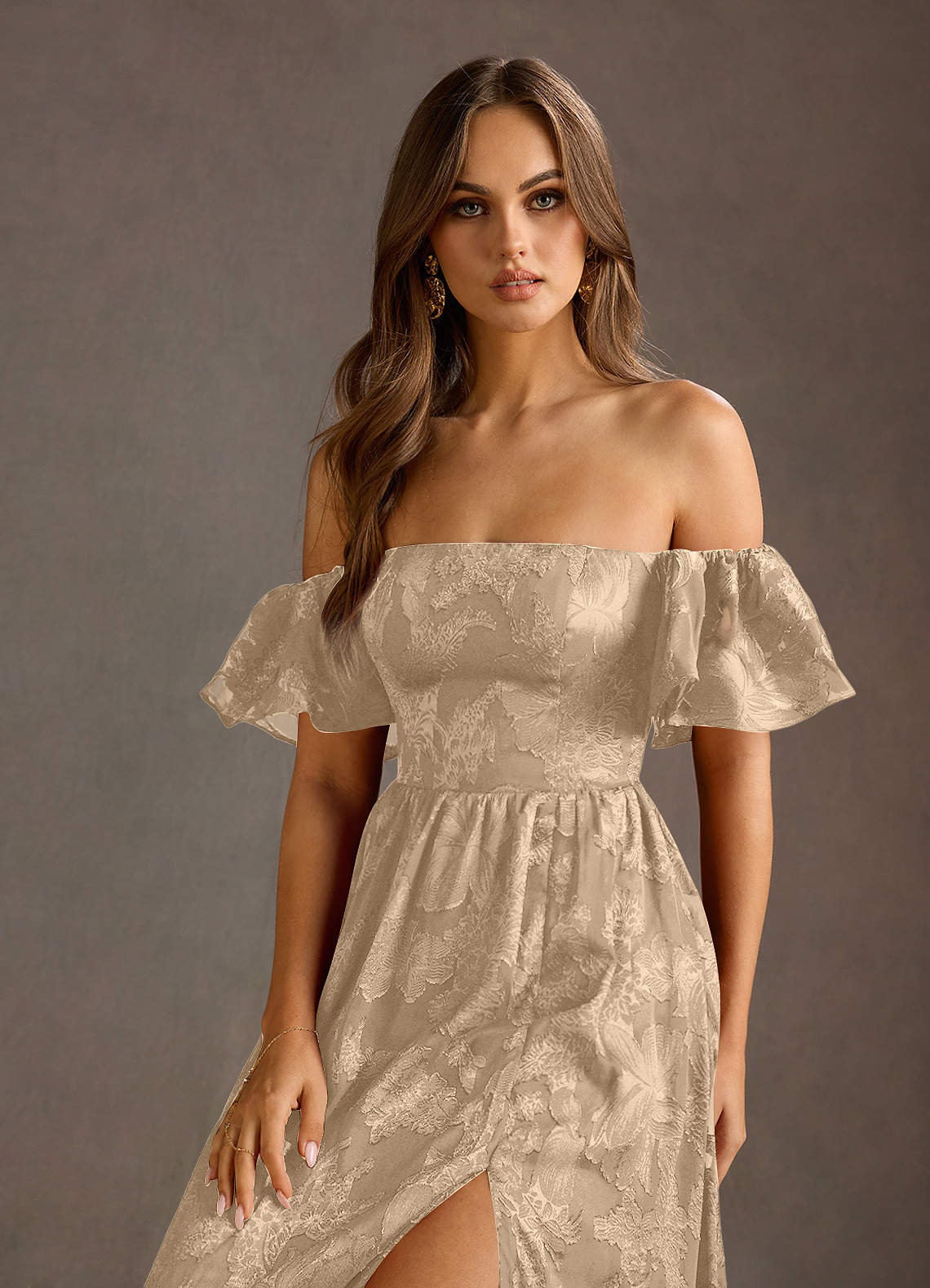Airelle Cream Maxi Dress Ready to Ship | Azazie Airelle Cream Maxi Dress Ready to Ship | Azazie