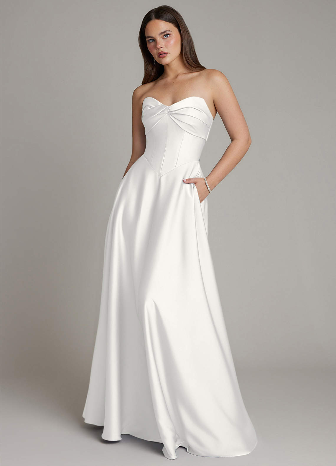 corset flowy wedding dress Jenny 77% Polyester White Christmas- Vera Ellen AU Size:3 July 24 2024
