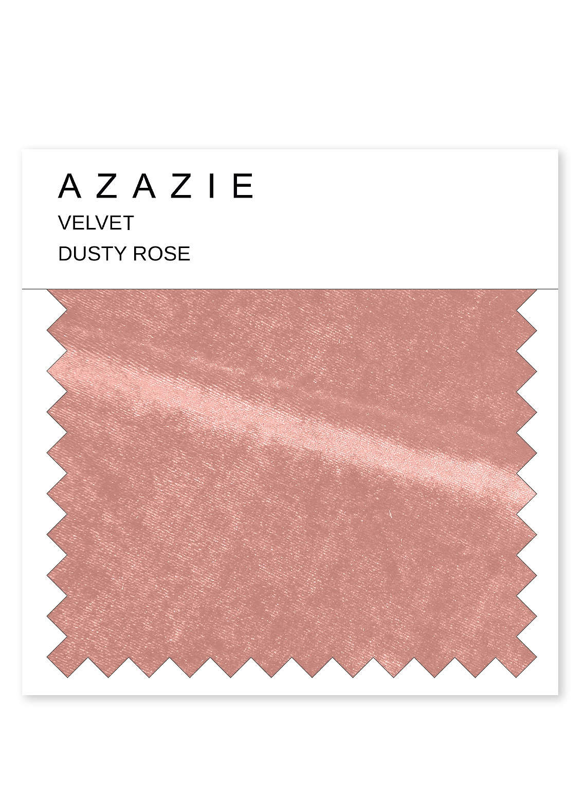 front Azazie Velvet Swatch