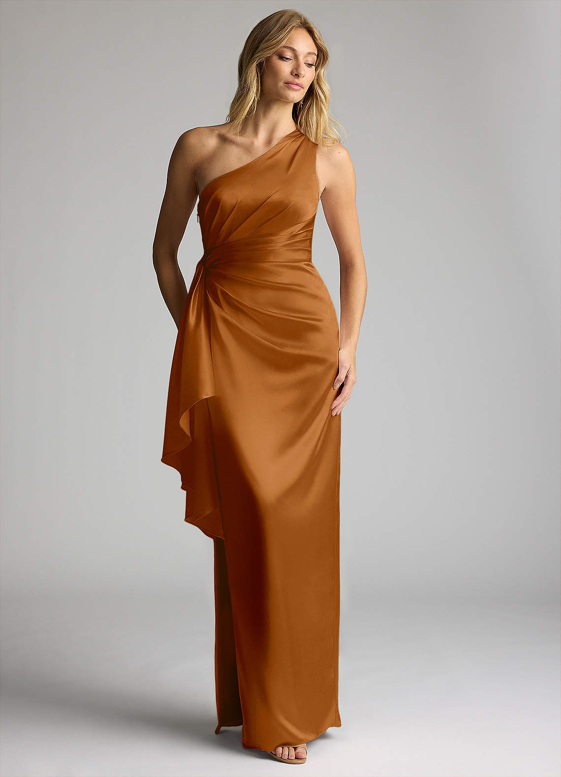 Copper Azazie Saira Bridesmaid Dresses | Azazie