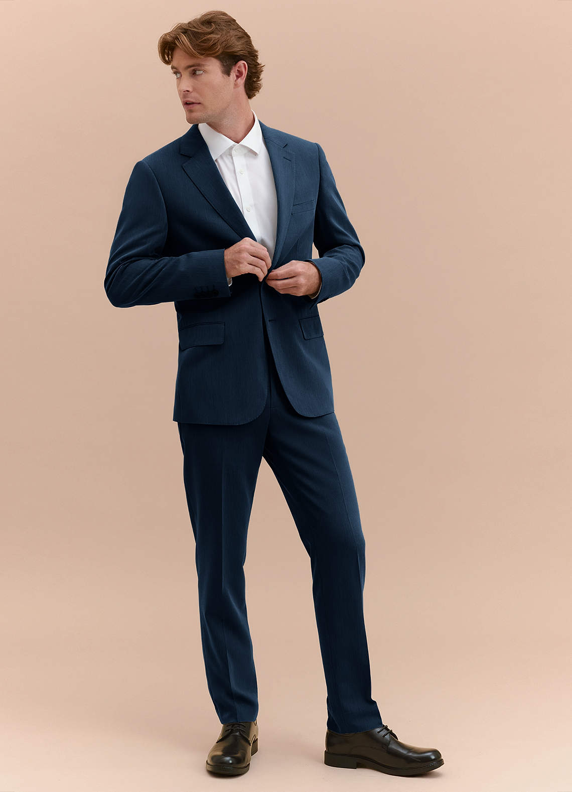 front William Dark Navy Comfort Blend Suit